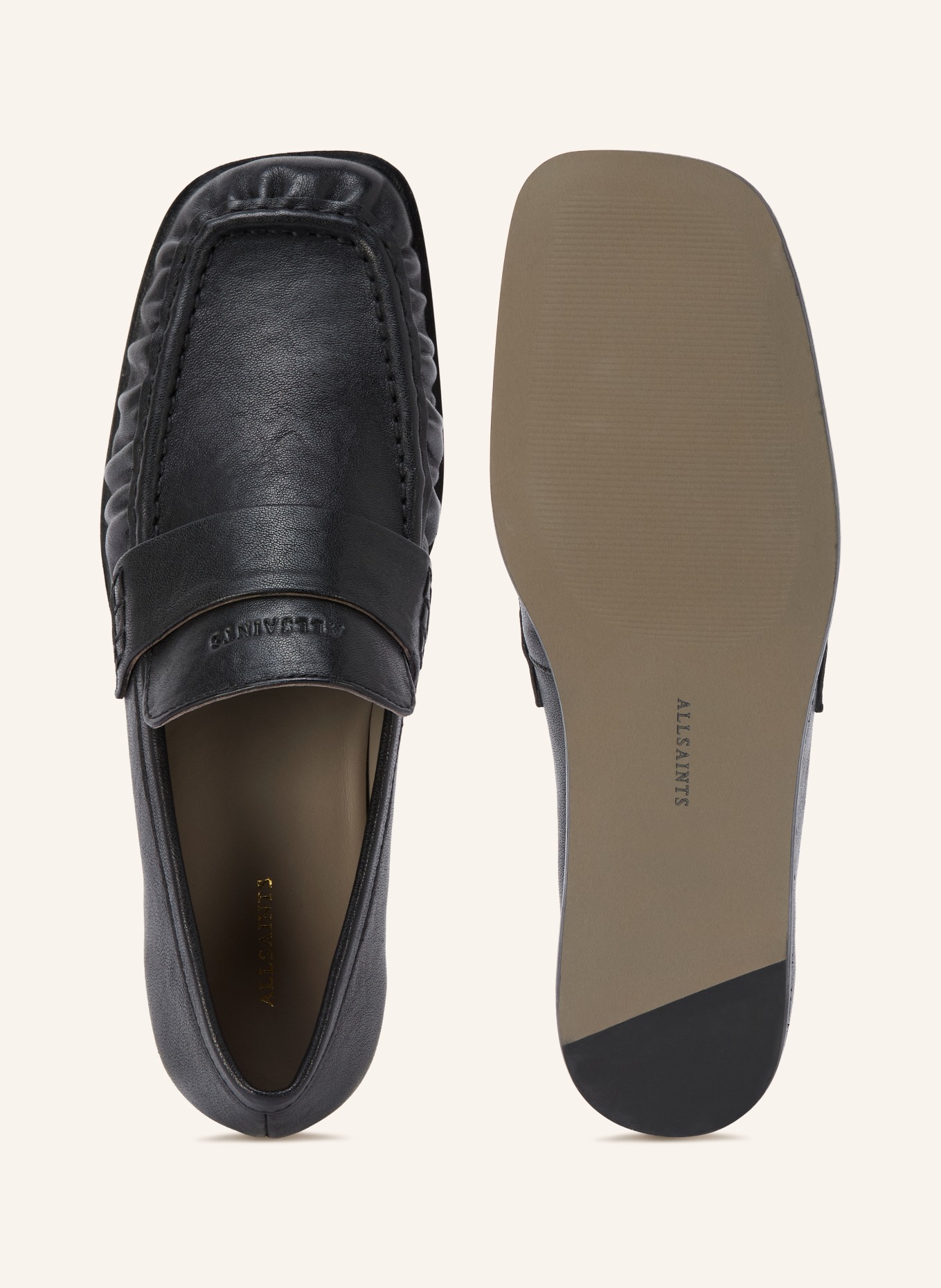 ALLSAINTS Loafersy JULIE: CZARNY