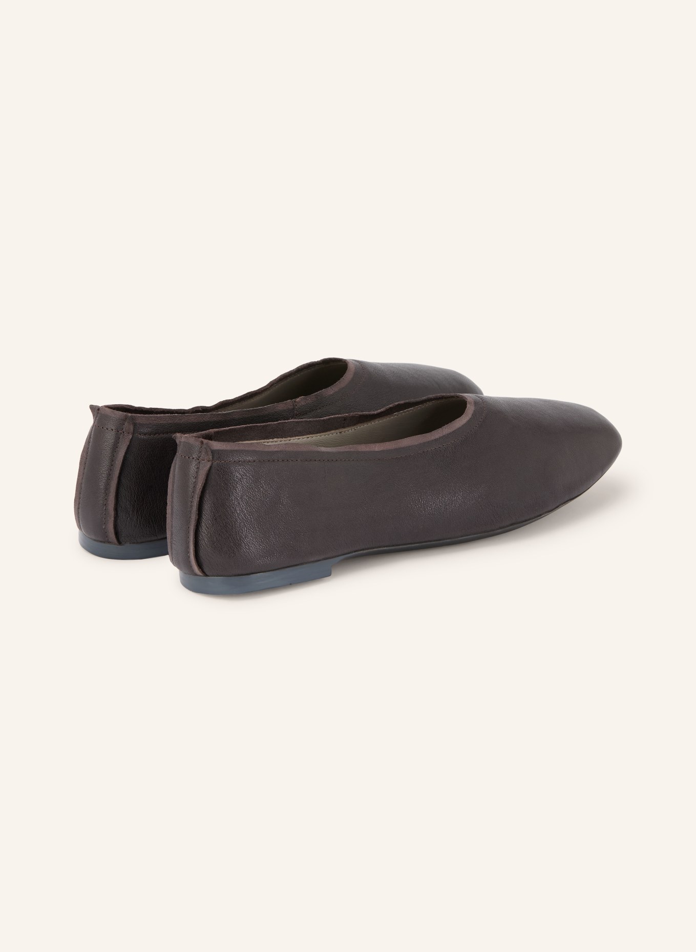 ALLSAINTS Ballerines: MARRON FONCÉ