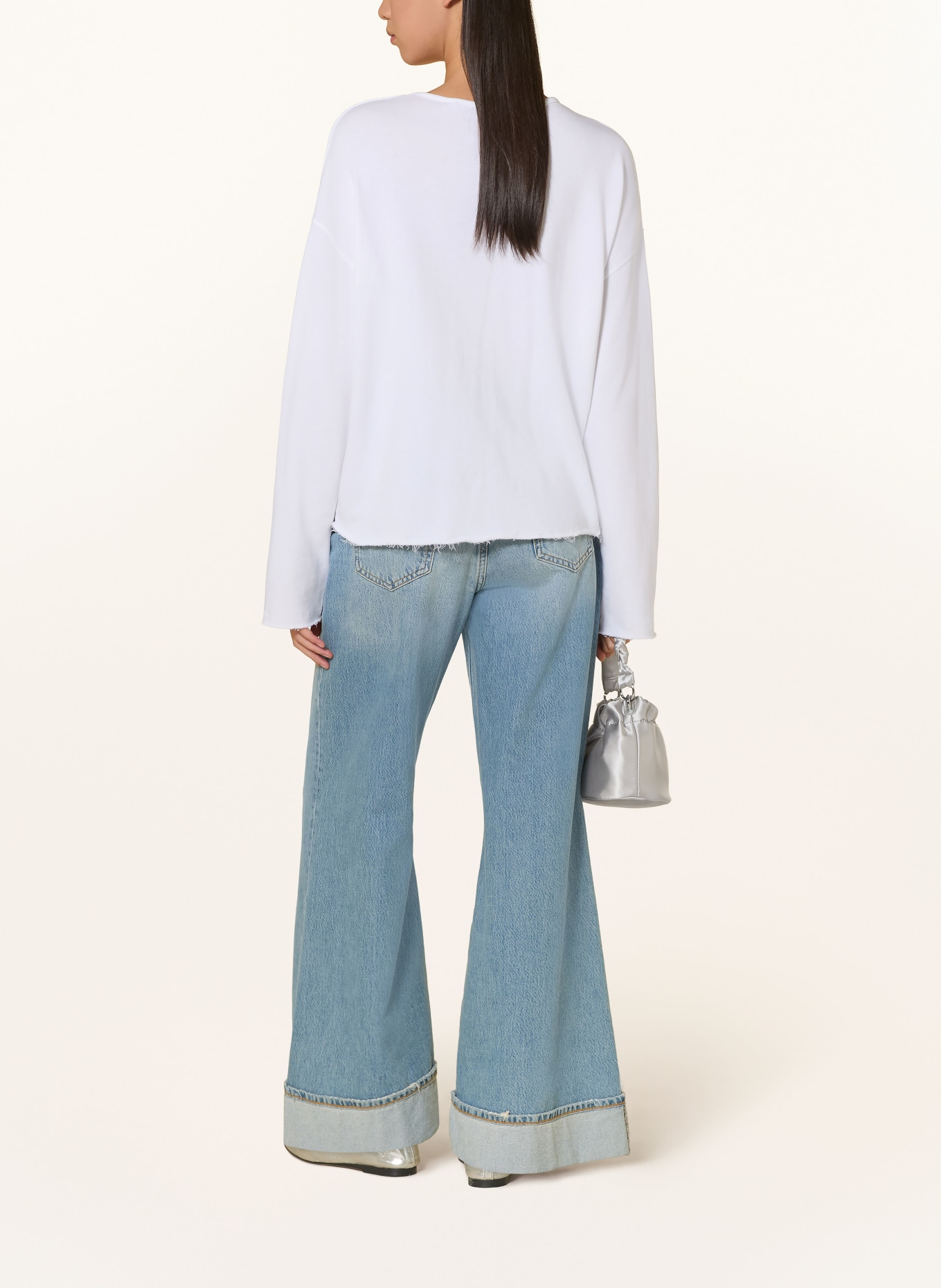 Rich & Royal Sweatshirt: WEISS