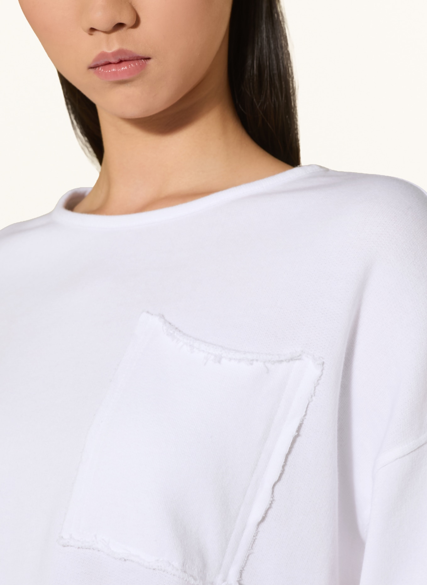 Rich & Royal Sweatshirt: WEISS