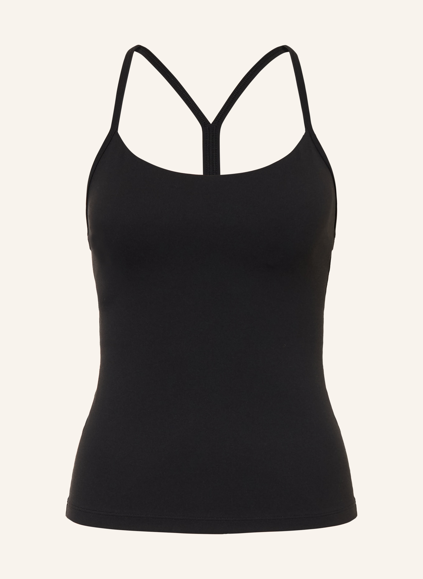 lululemon Tank Top FLOW Y: SCHWARZ