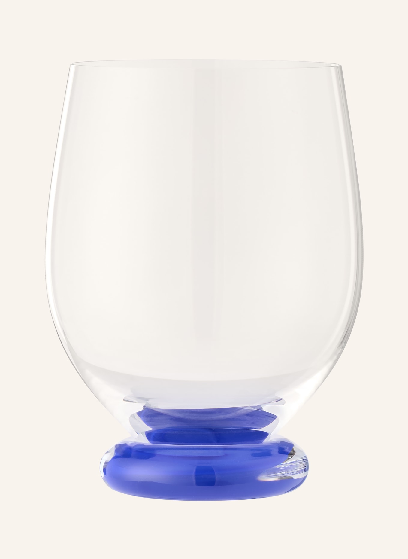 RIEDEL Drinkglas FATTO A MANO BY RIEDEL PICCOLO: WIT / DONKERBLAUW