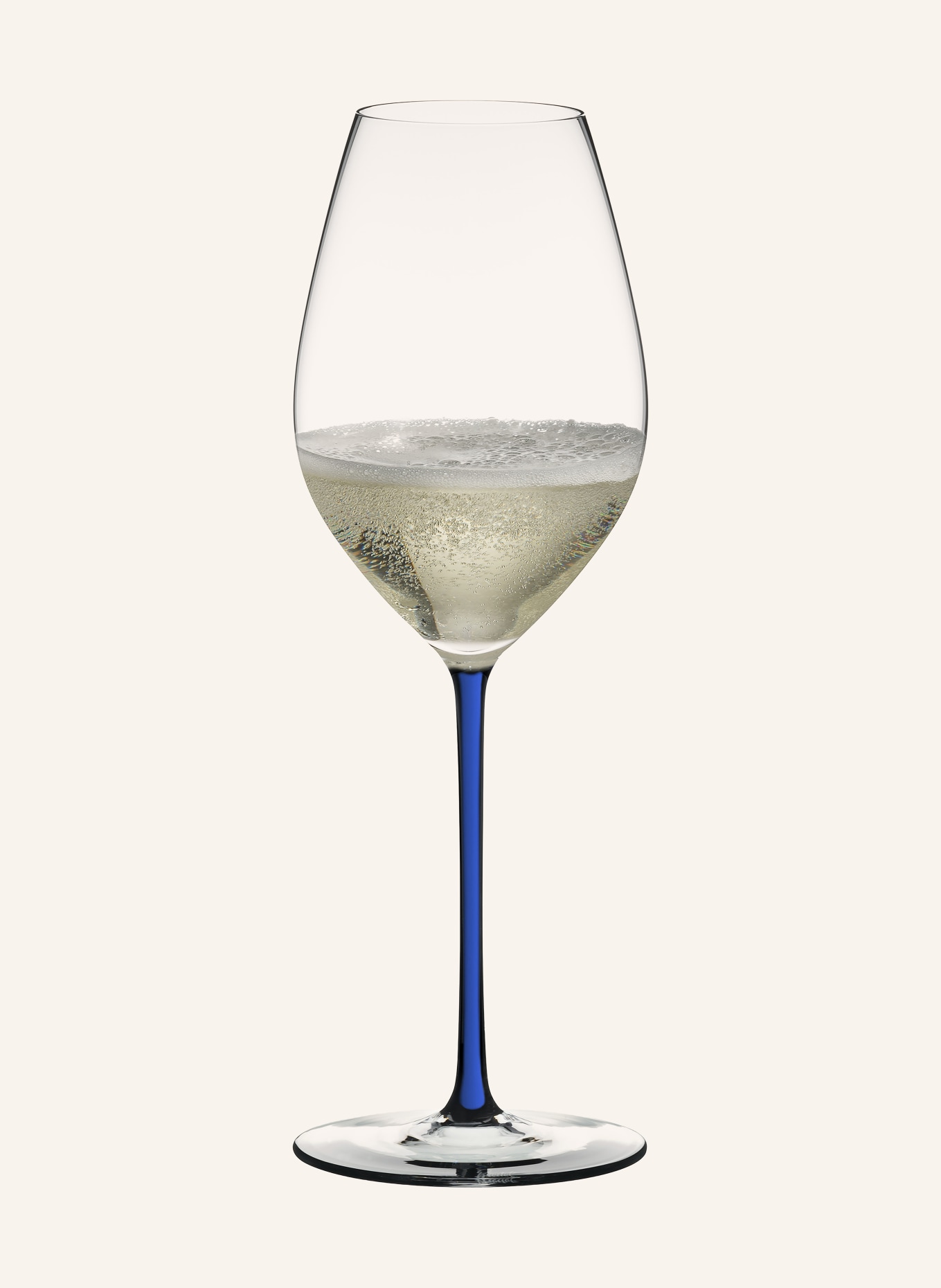 RIEDEL Verre à champagne FATTO A MANO BY RIEDEL: BLANC / BLEU FONCÉ