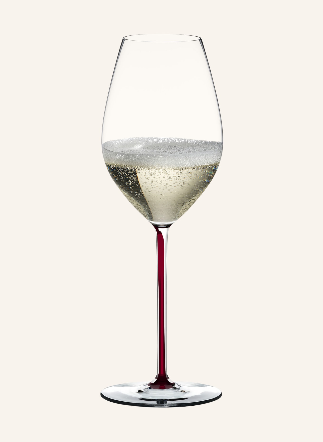 RIEDEL Verre à champagne FATTO A MANO BY RIEDEL: BLANC / ROUGE FONCÉ