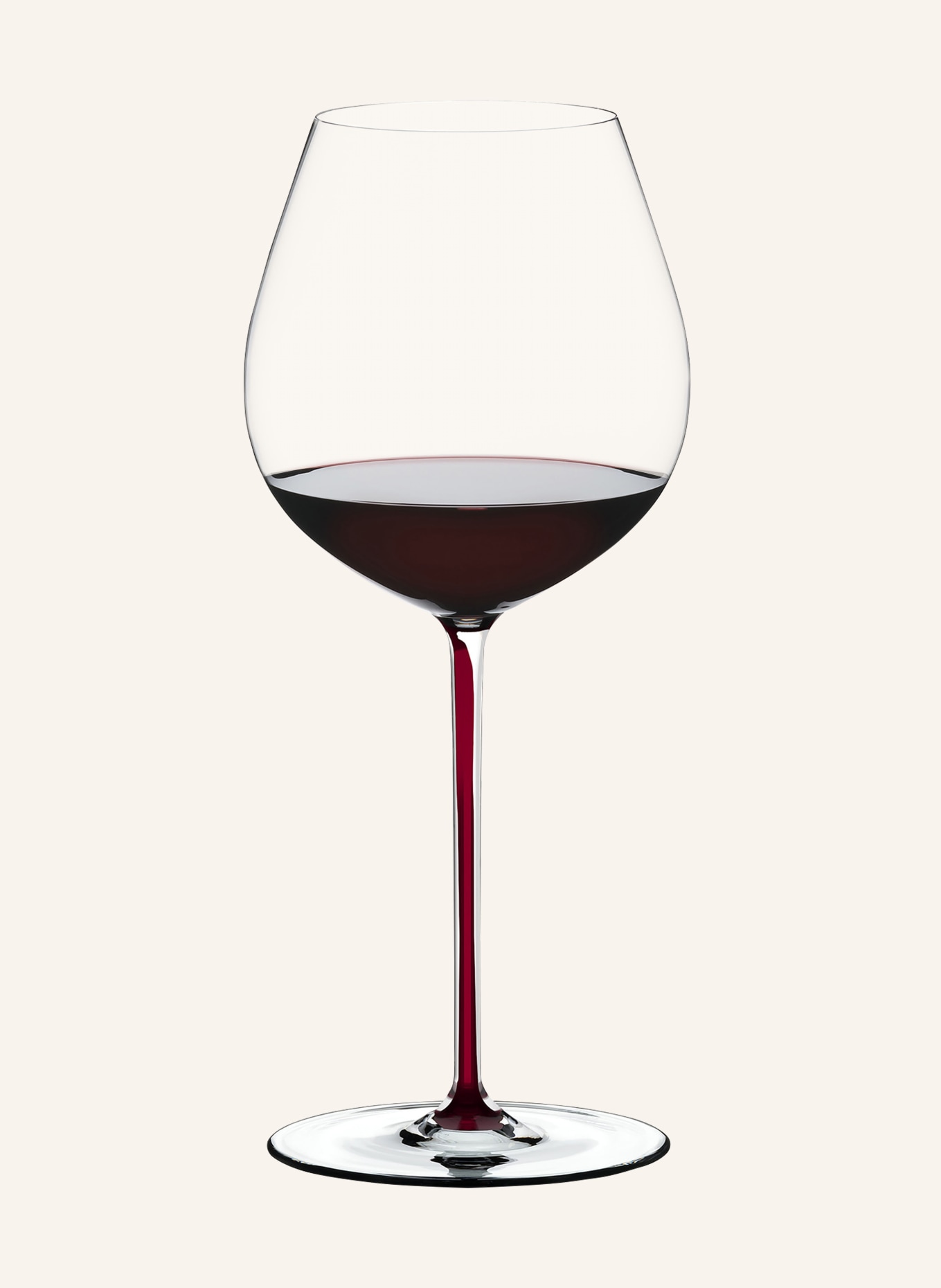 RIEDEL Verre à vin FATTO A MANO BY RIEDEL PINOT NOIR/NEBBIOLO: ROUGE FONCÉ