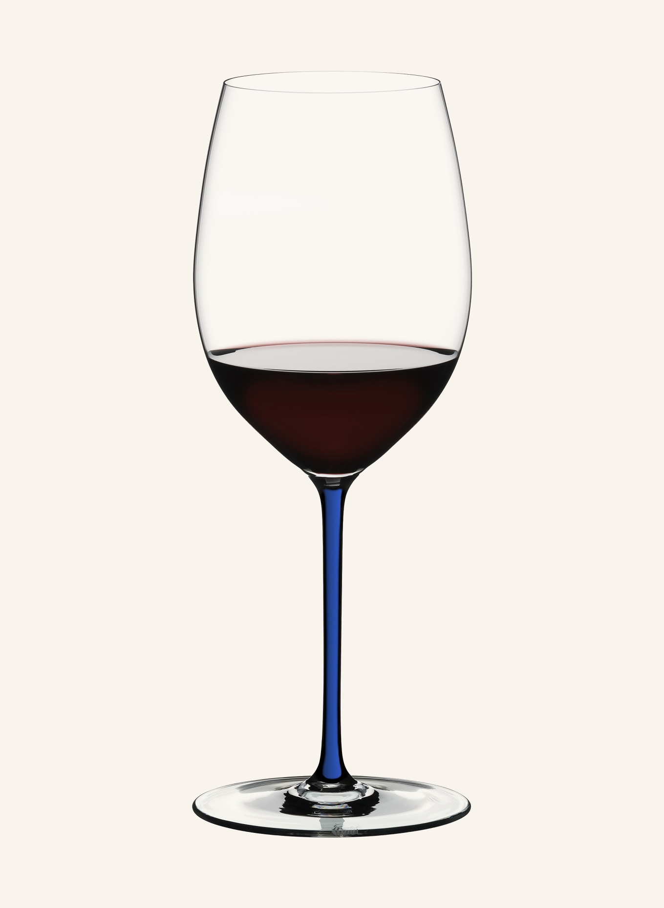 RIEDEL Verre à vin FATTO A MANO BY RIEDEL CABERNET/MERLOT: BLANC / BLEU FONCÉ