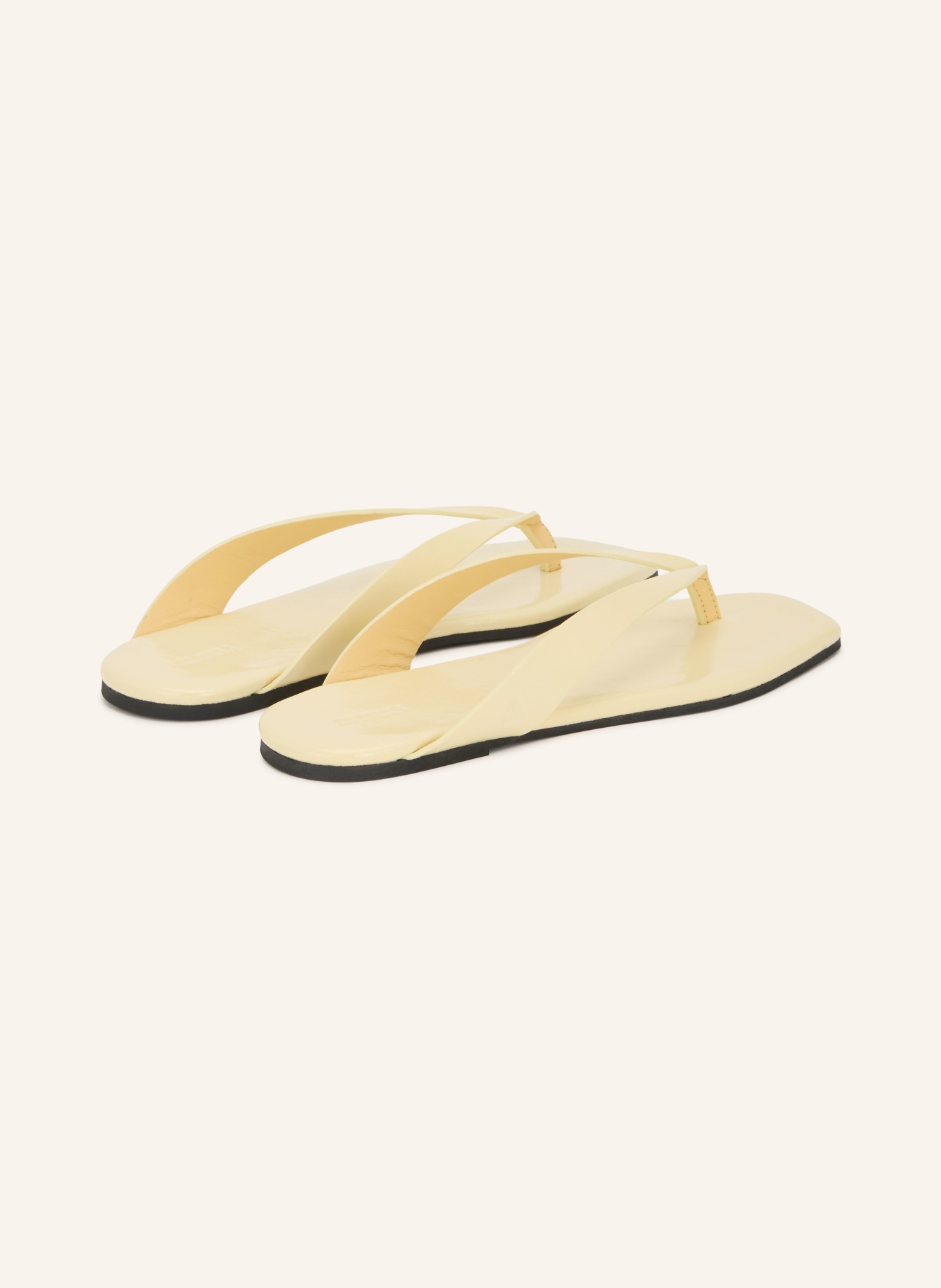 ALOHAS OLA Thong Sandals: LIGHT YELLOW