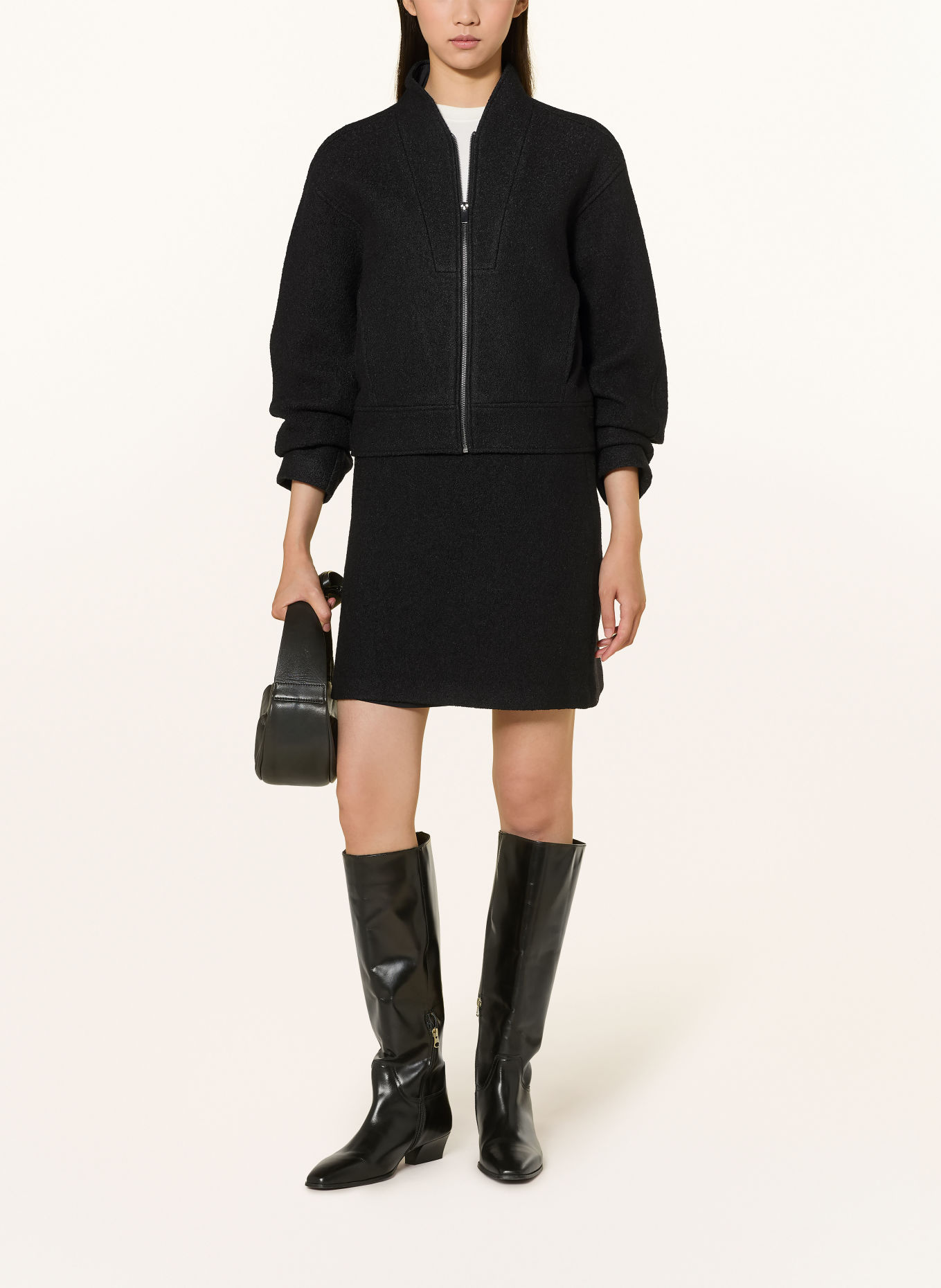 someday Bouclé-Blouson NUVERA: SCHWARZ