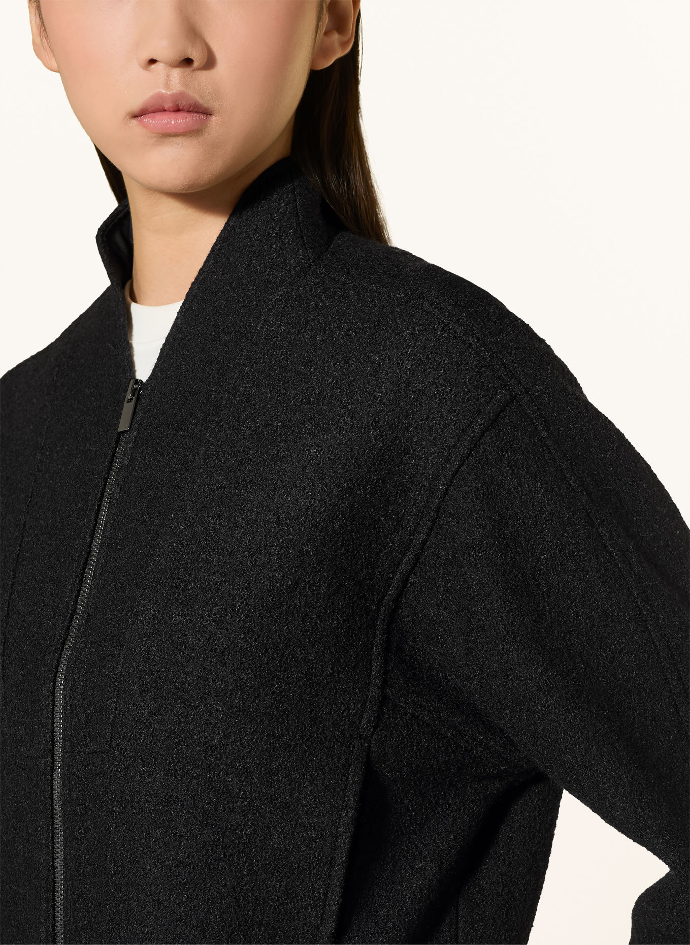 someday Bouclé-Blouson NUVERA: SCHWARZ