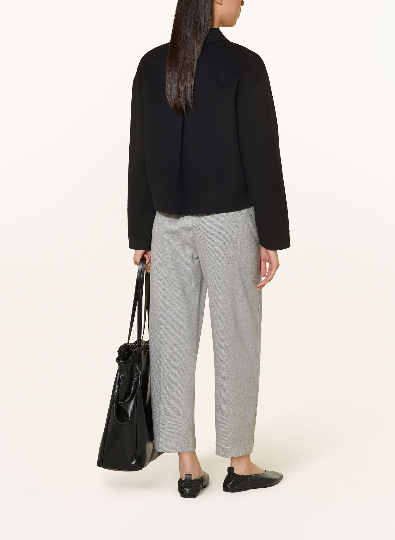 someday ZENDRA Overshirt: BLACK