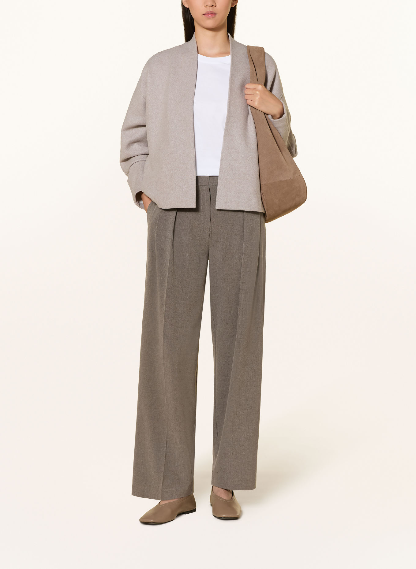 someday Hose CATSBY: TAUPE