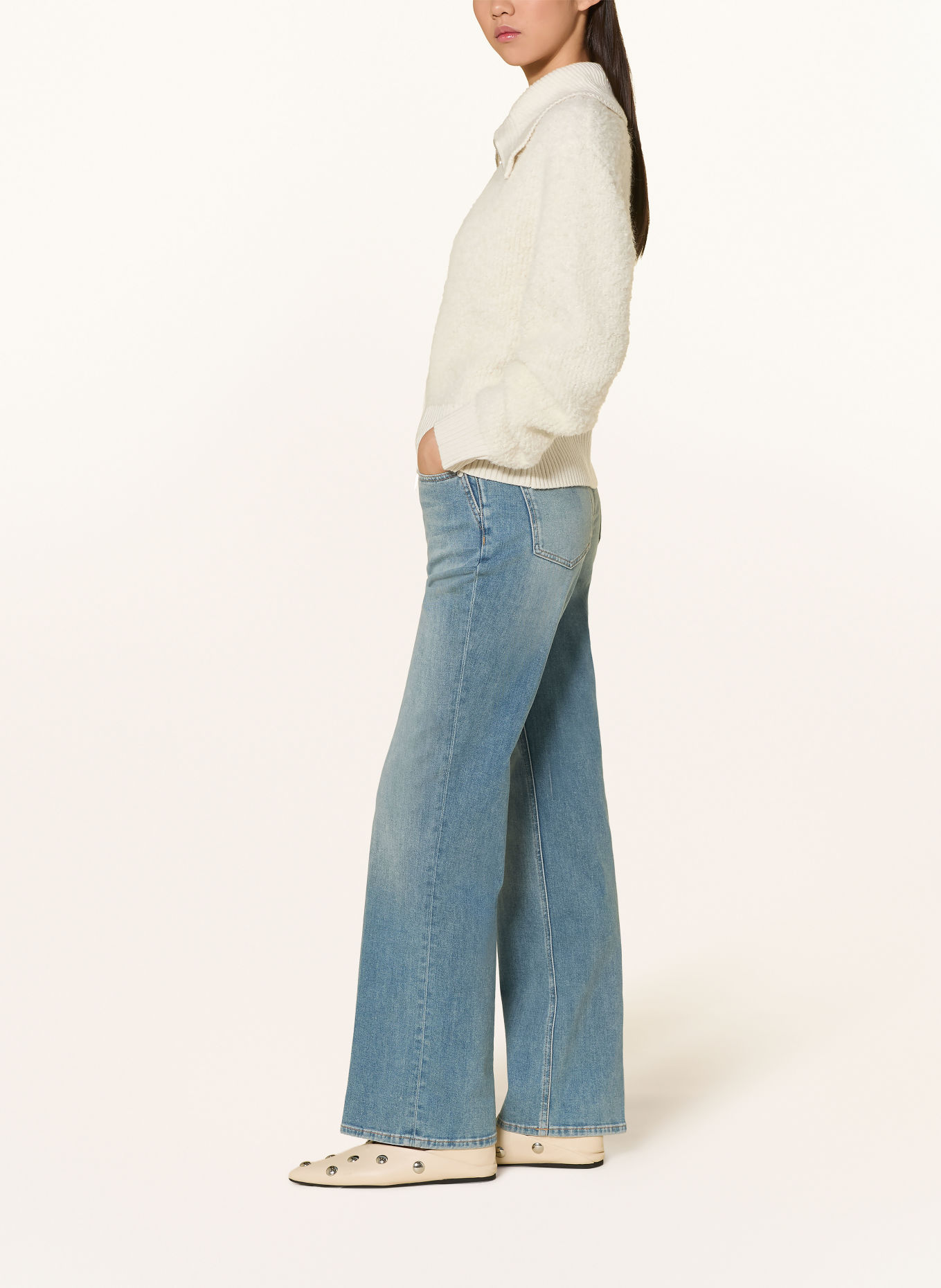 someday Flared jeans CARIE: 70274 mid blue