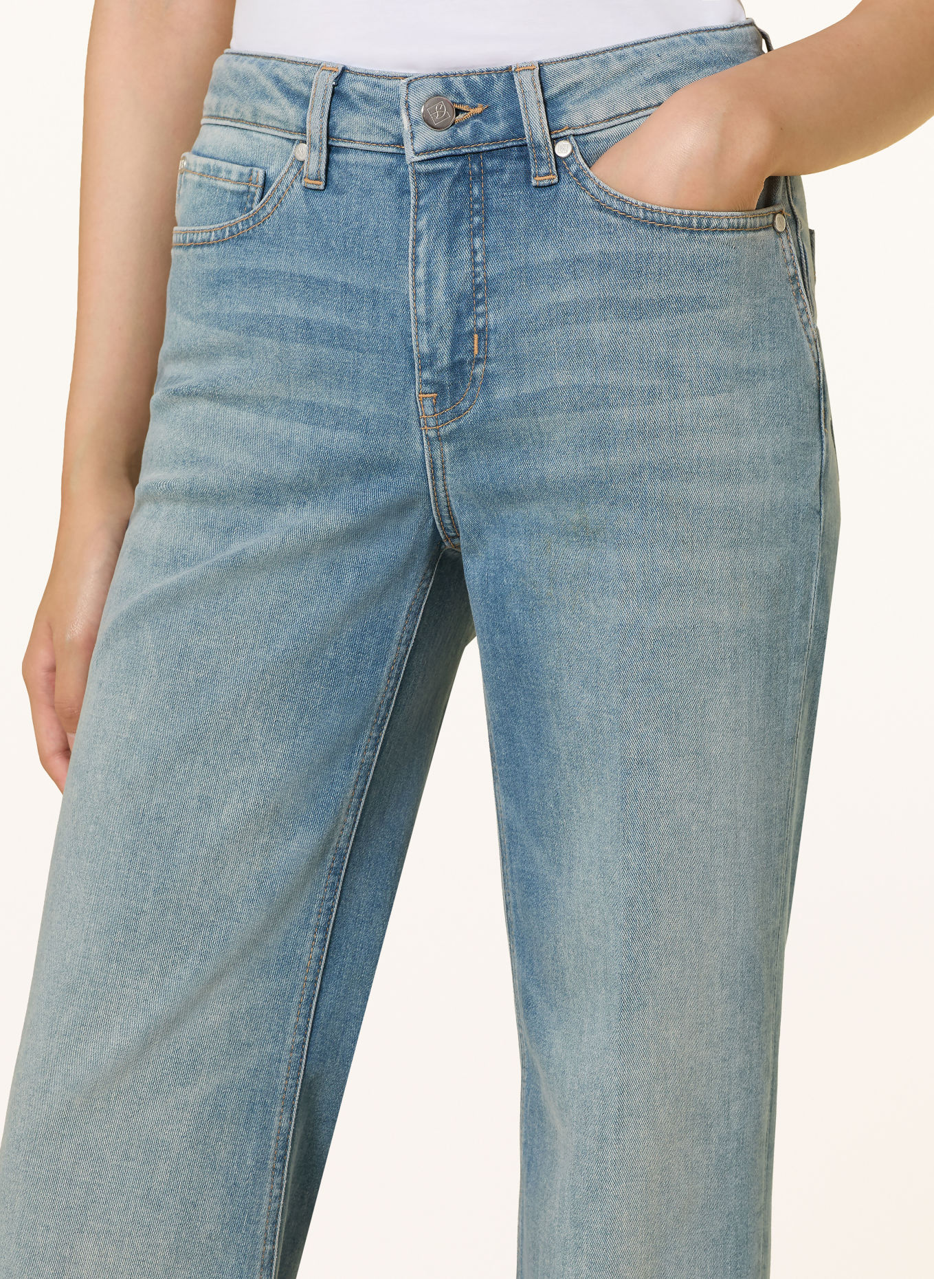 someday Flared jeans CARIE: 70274 mid blue