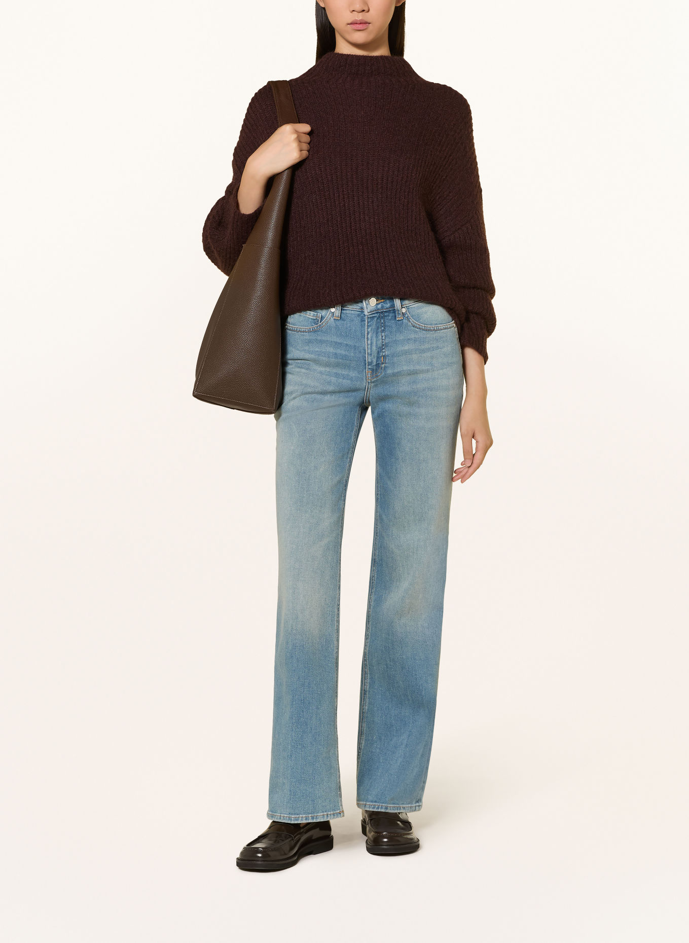 someday TALISSA Sweater: DARK BROWN