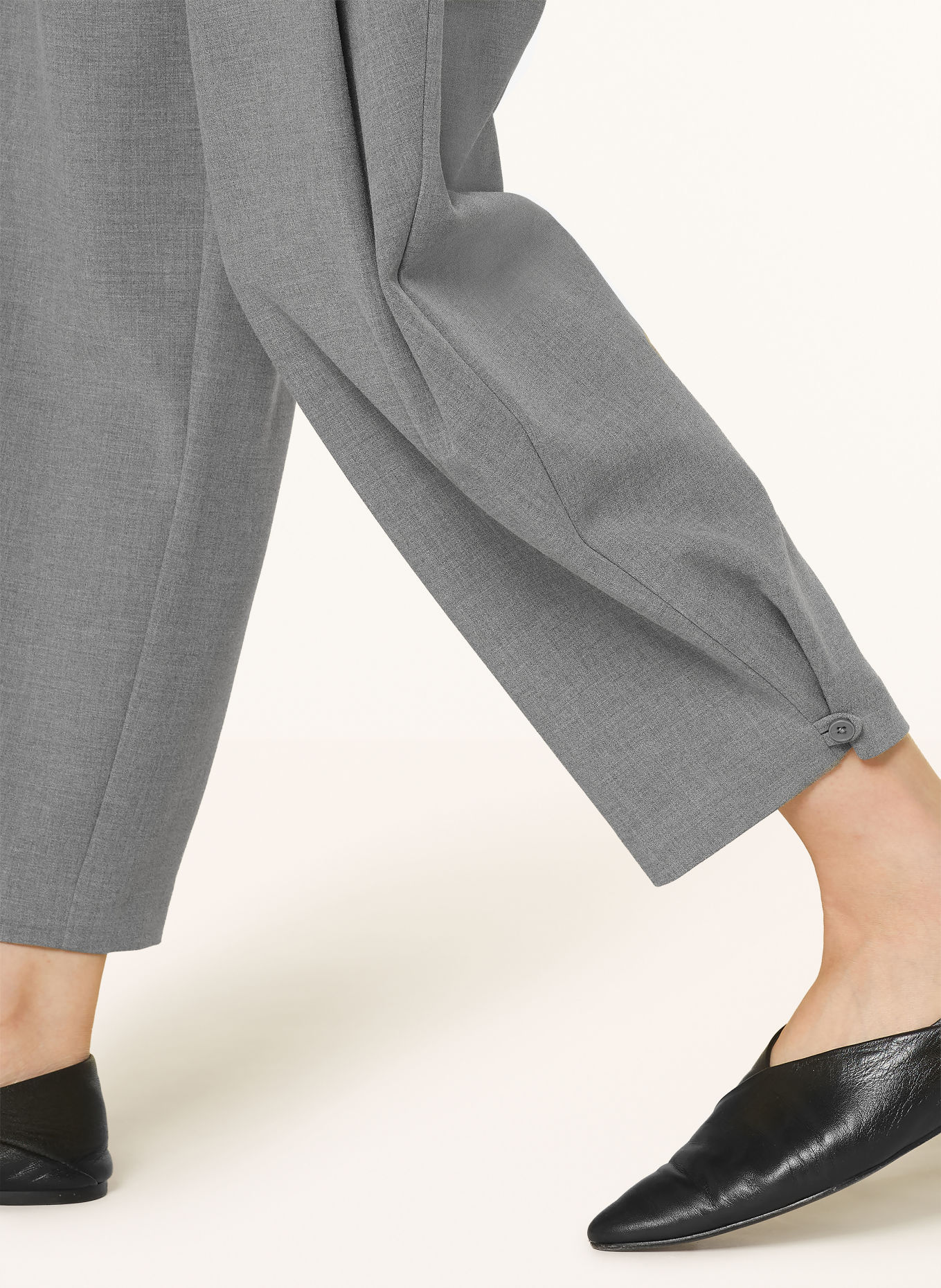 someday CATSBY 7/8-length trousers: GRAY