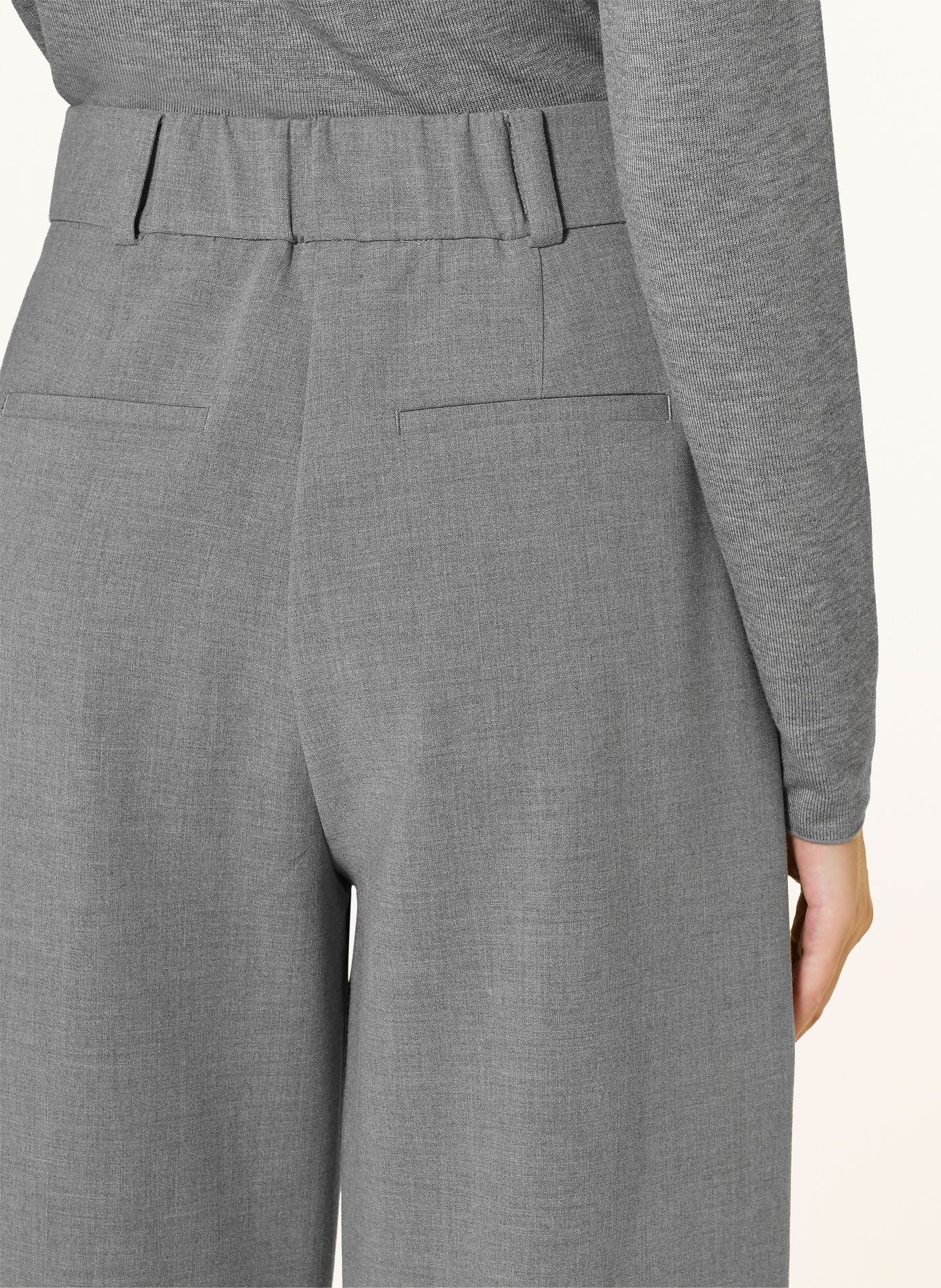 someday CATSBY 7/8-length trousers: GRAY