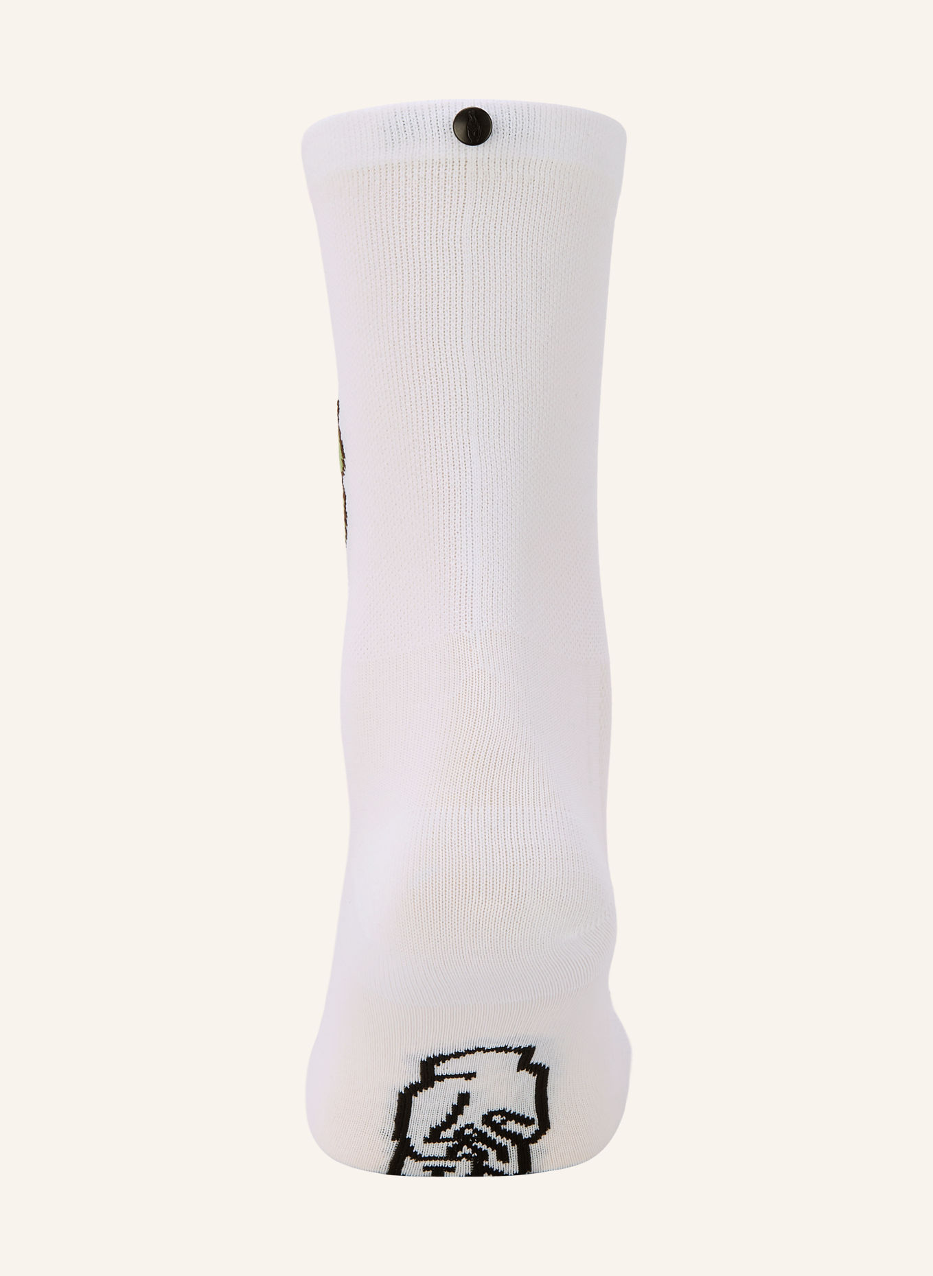 FINGERSCROSSED Fietssokken CLASSIC ANDIAMO! OLIVE: WIT / OLIJF / ZWART