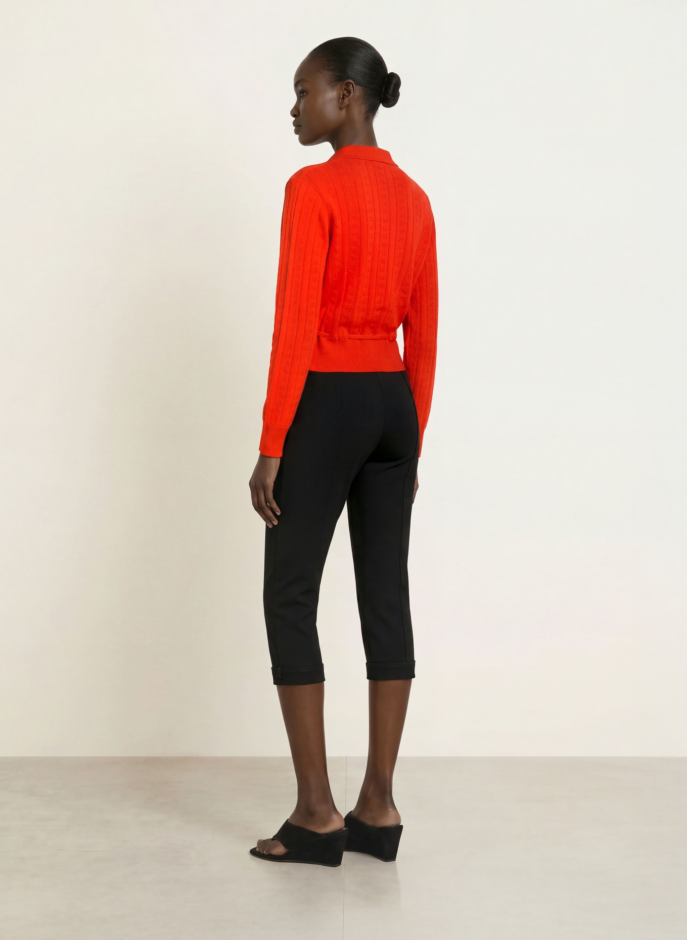 SANDRO Strickjacke: ROT