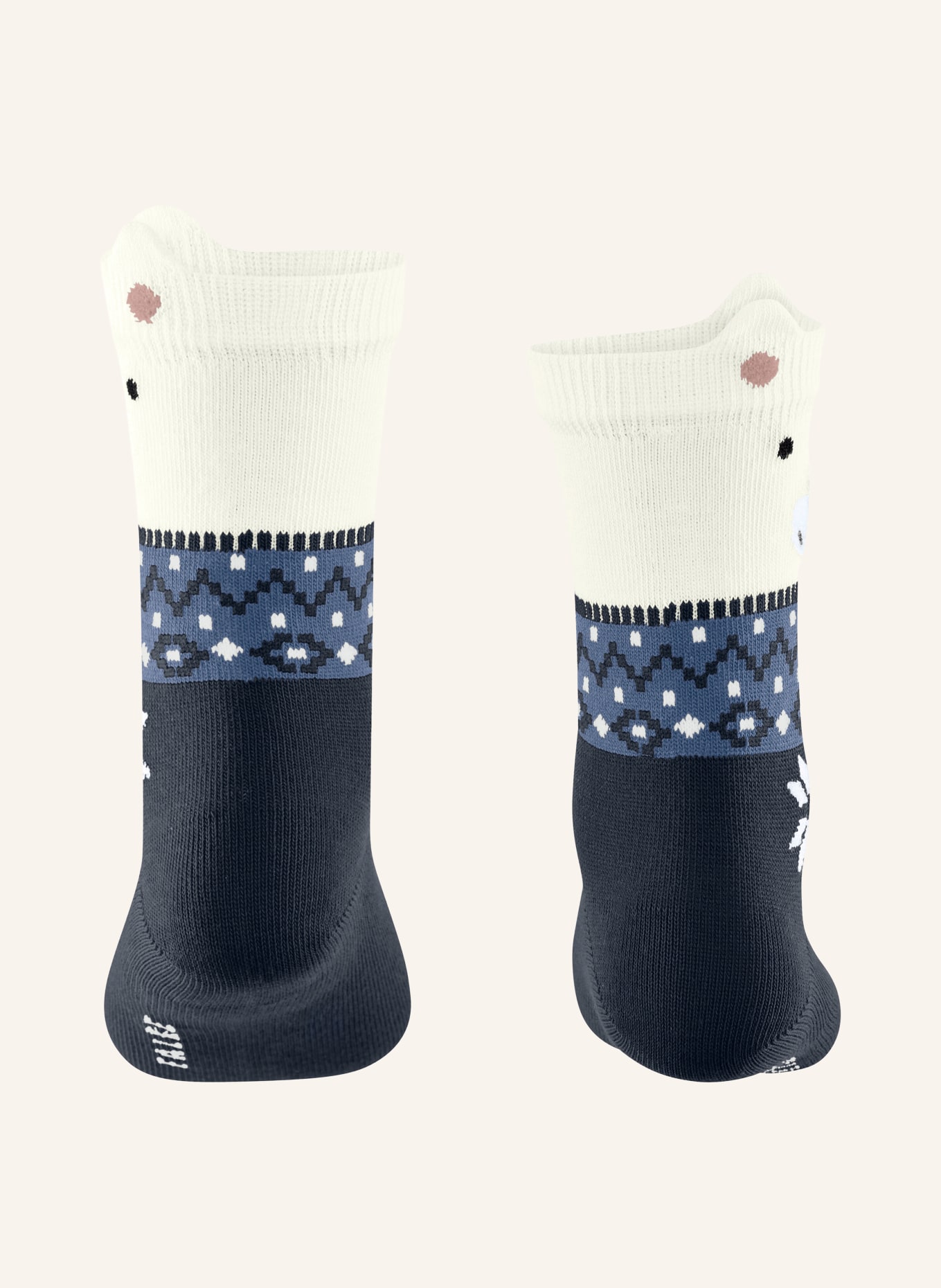 FALKE Sokken ICE BEAR: 6116 SPACE BLUE