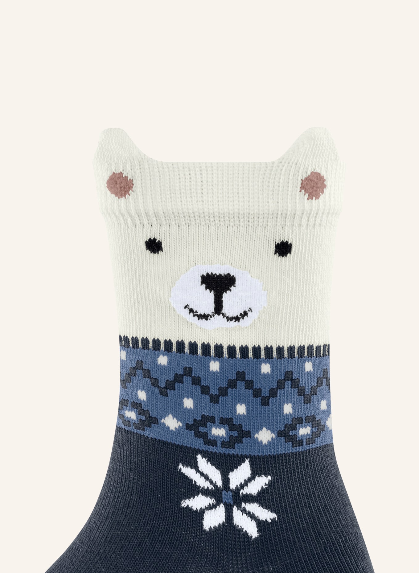 FALKE Sokken ICE BEAR: 6116 SPACE BLUE