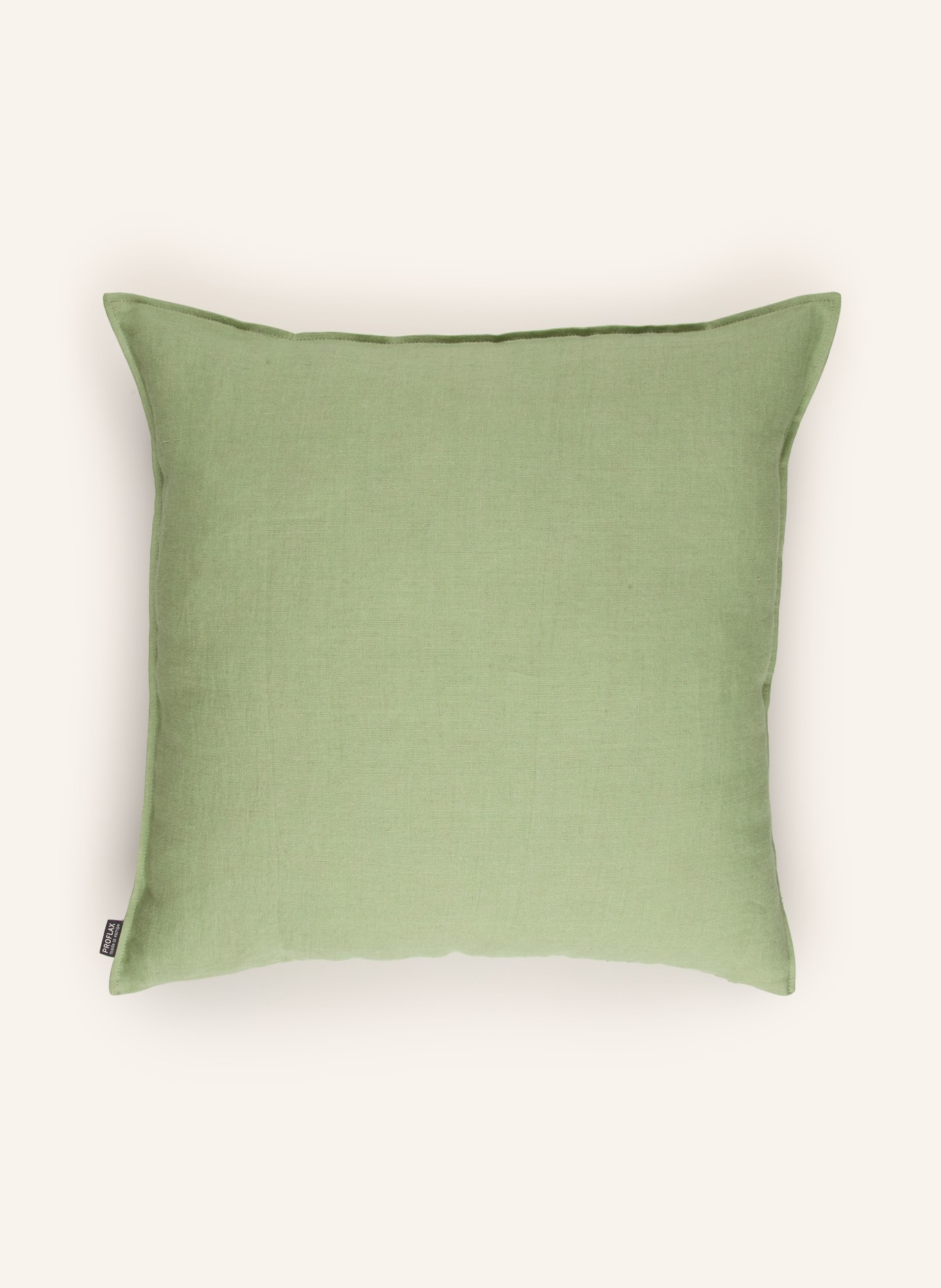 PROFLAX Decorative linen cushion cover: GREEN
