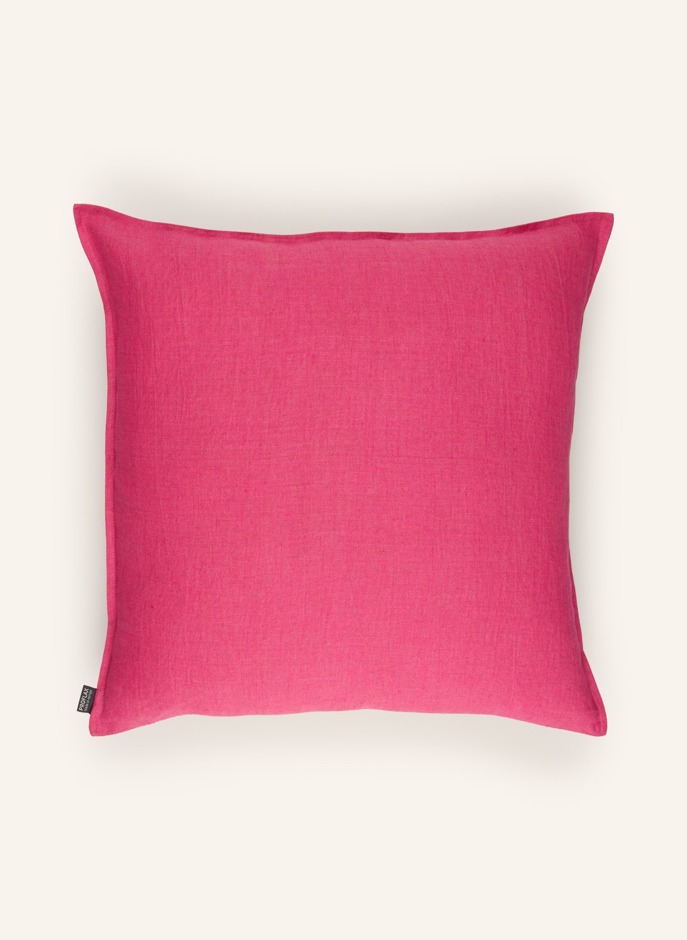 PROFLAX Decorative linen cushion cover: PINK