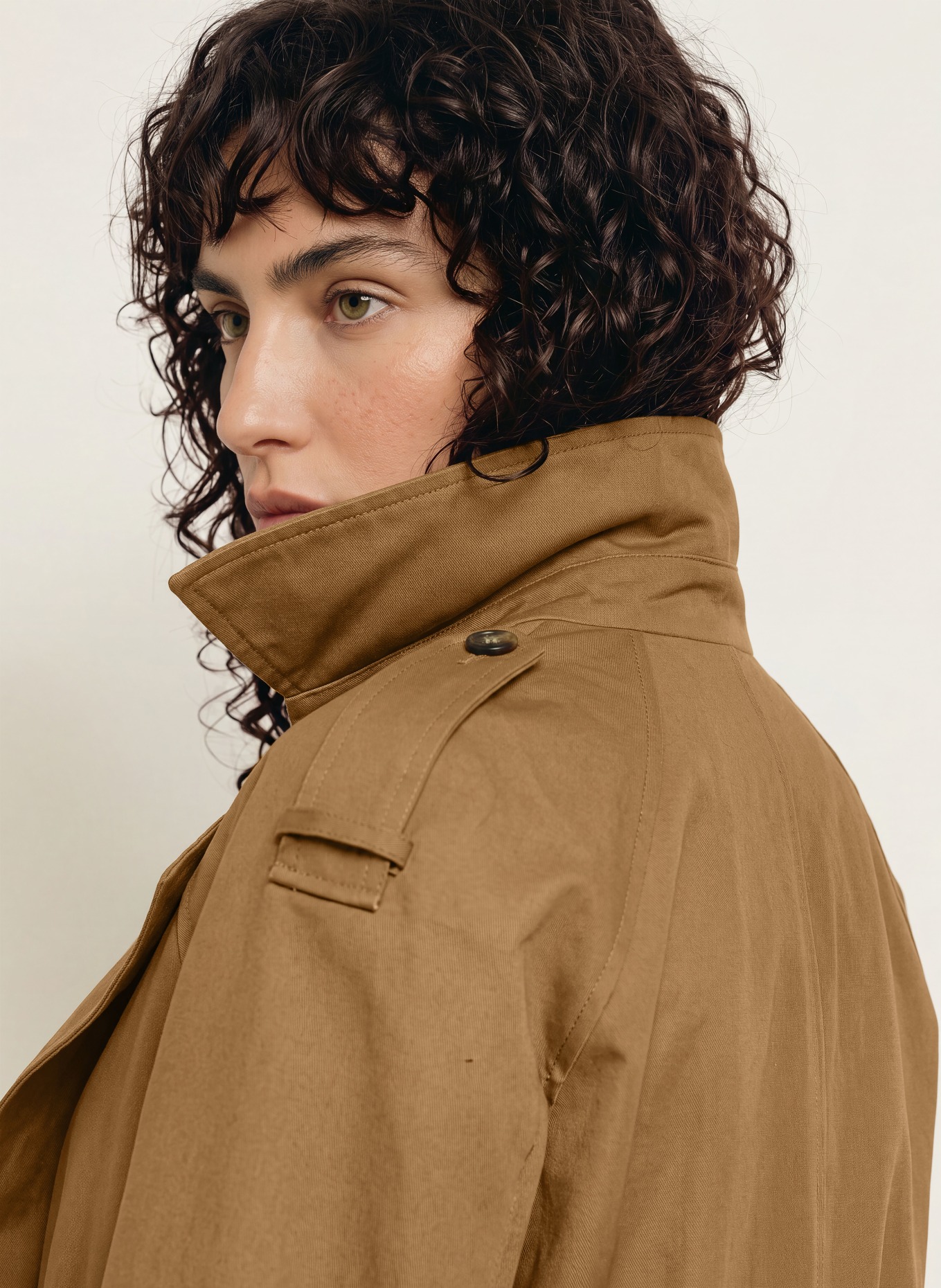 ba&sh Trench-Jacke WINNIE: BRAUN