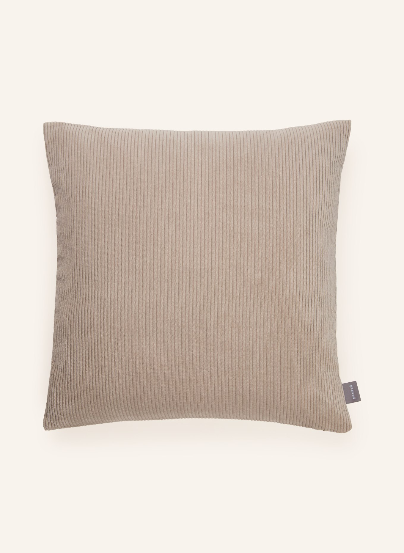 PAD Sierkussenhoes CASUAL van corduroy: BEIGE