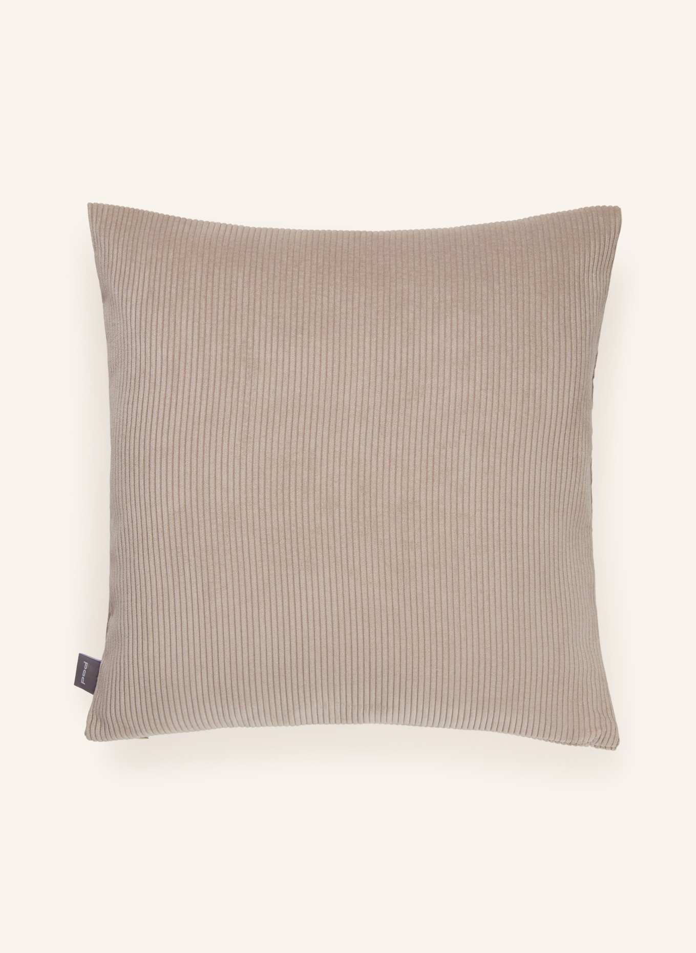 PAD Sierkussenhoes CASUAL van corduroy: BEIGE