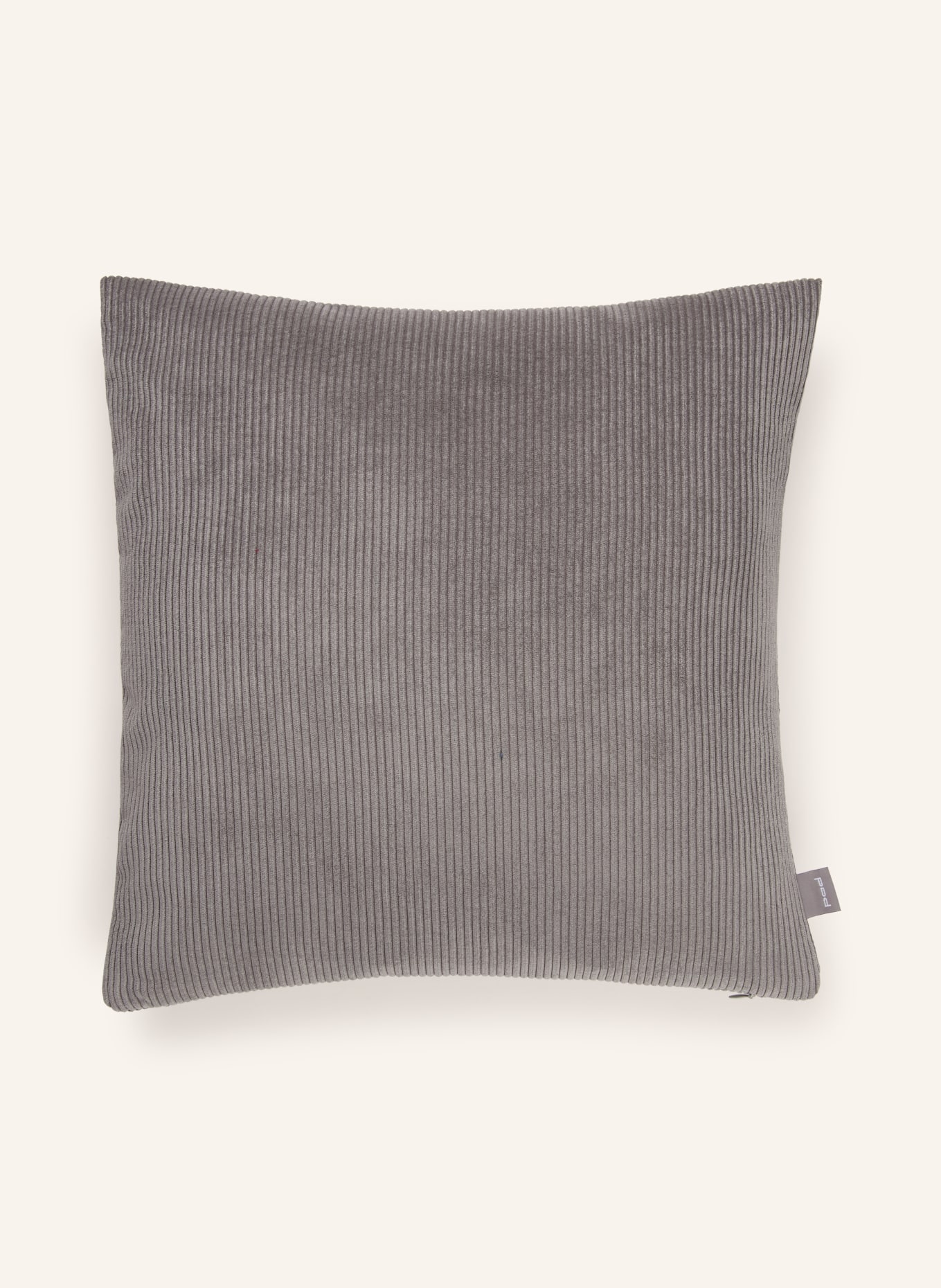 PAD Sierkussenhoes CASUAL van corduroy: GRIJS