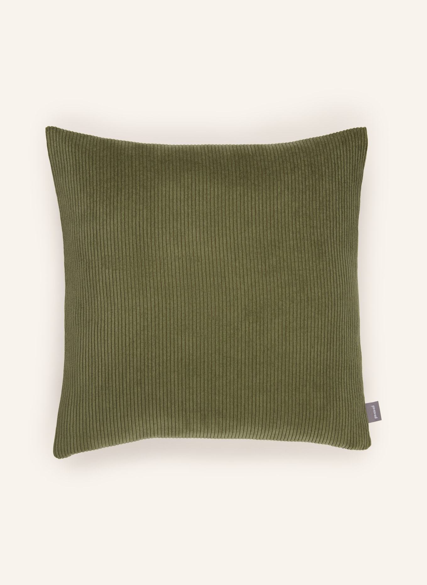 PAD Sierkussenhoes CASUAL van corduroy: LICHTGROEN
