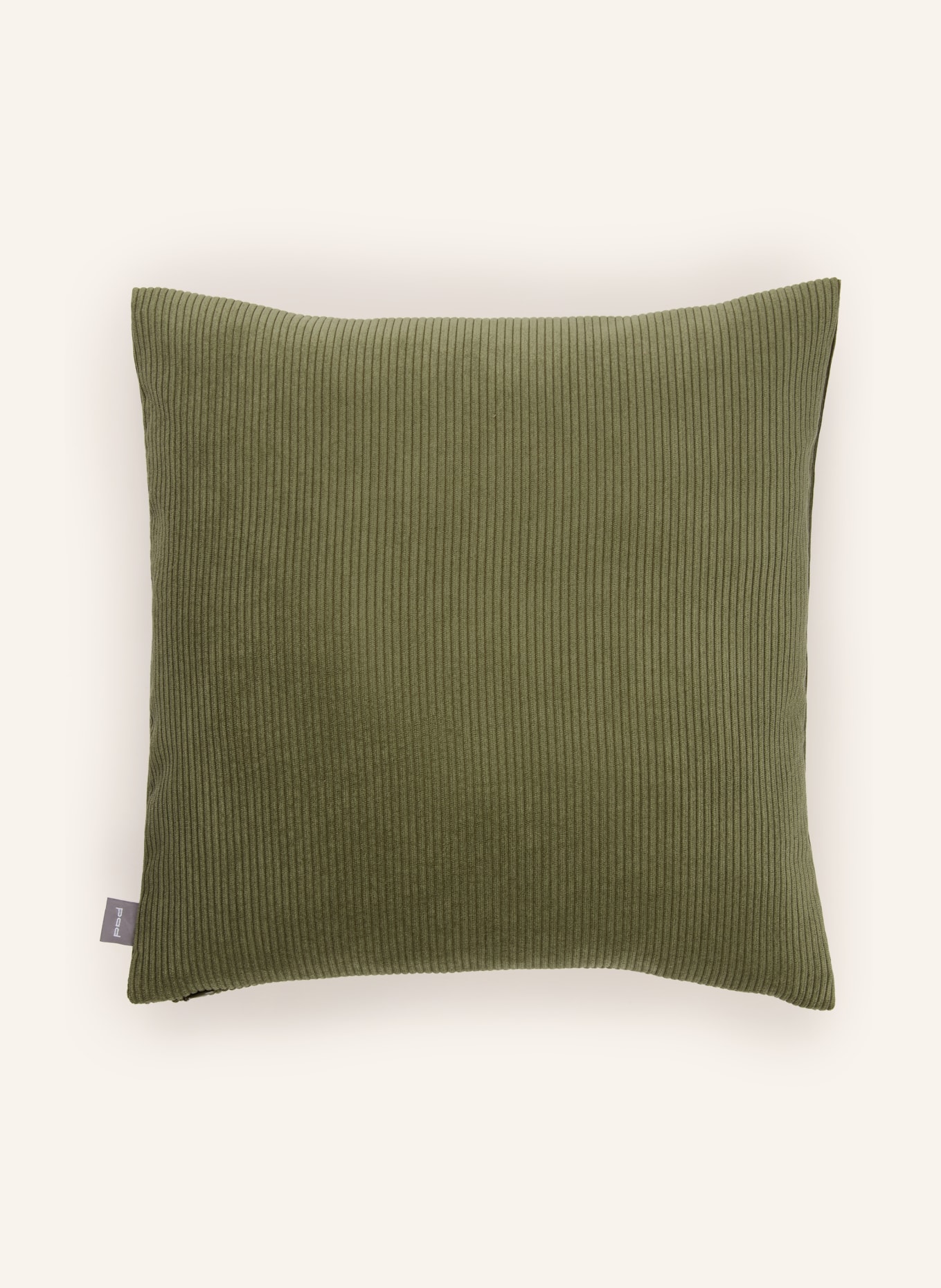 PAD Sierkussenhoes CASUAL van corduroy: LICHTGROEN