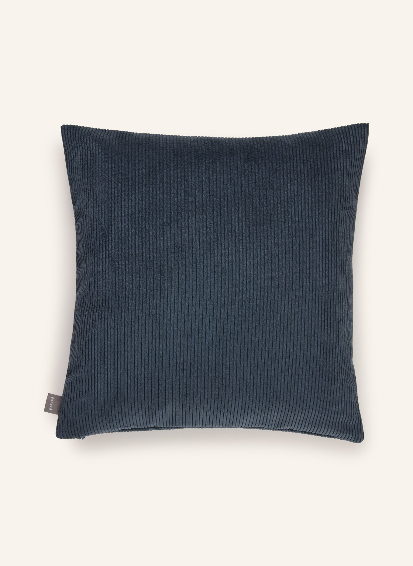 PAD Sierkussenhoes CASUAL van corduroy: BLAUWGRIJS