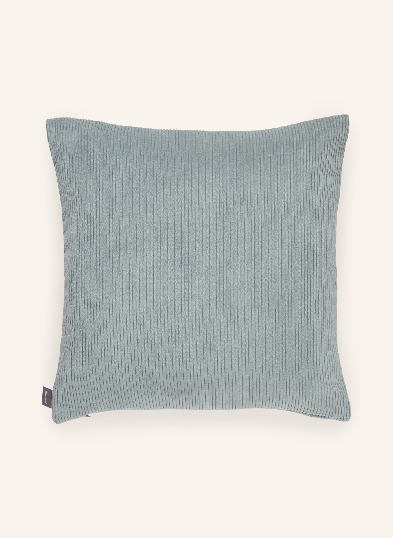 PAD Sierkussenhoes CASUAL van corduroy: BLAUWGRIJS
