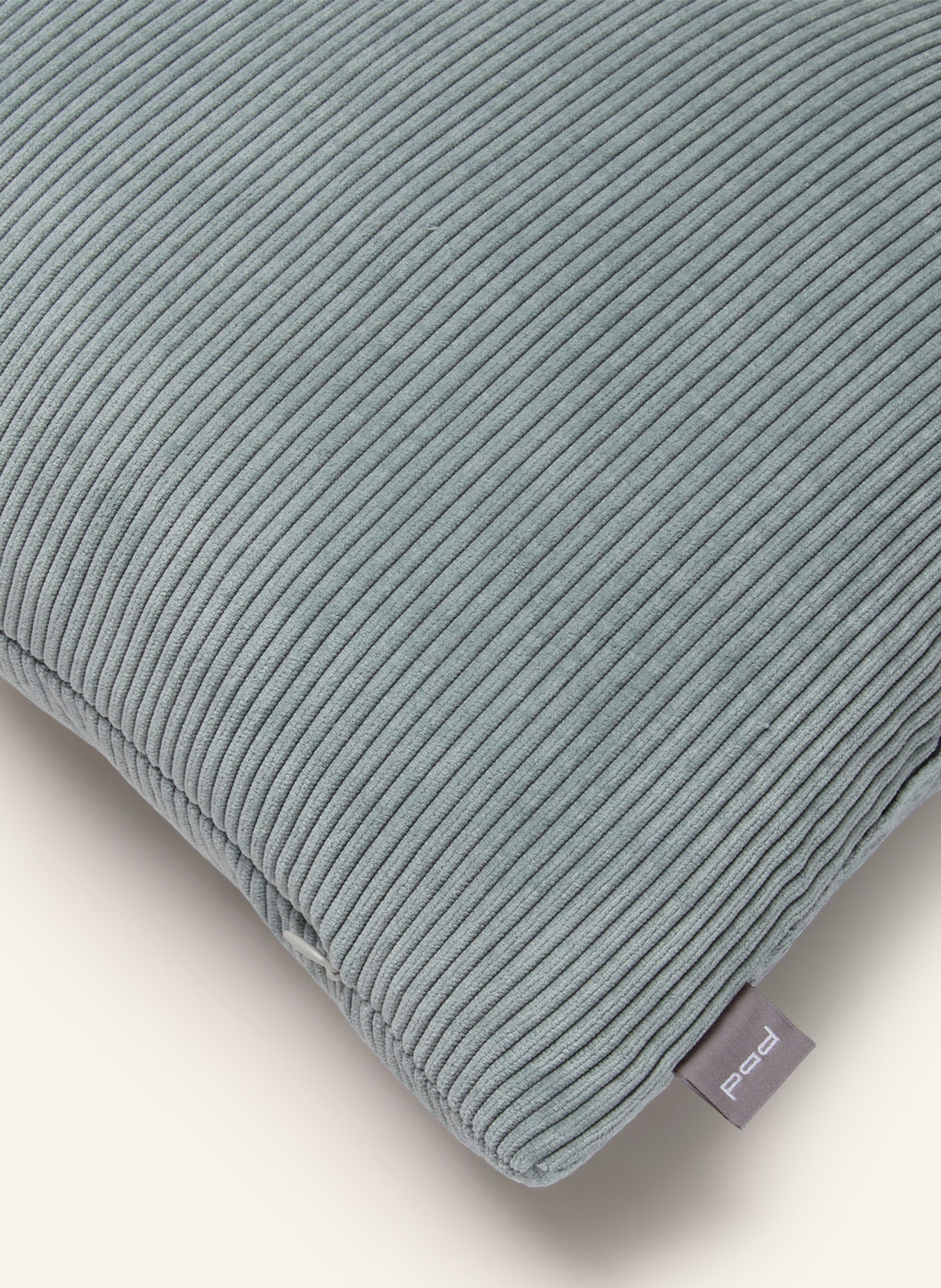 PAD Dekokissenhülle CASUAL aus Cord: HELLGRÜN
