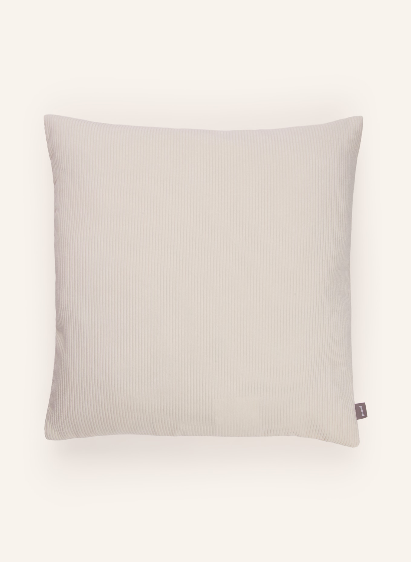 PAD Sierkussenhoes CASUAL van corduroy: WIT