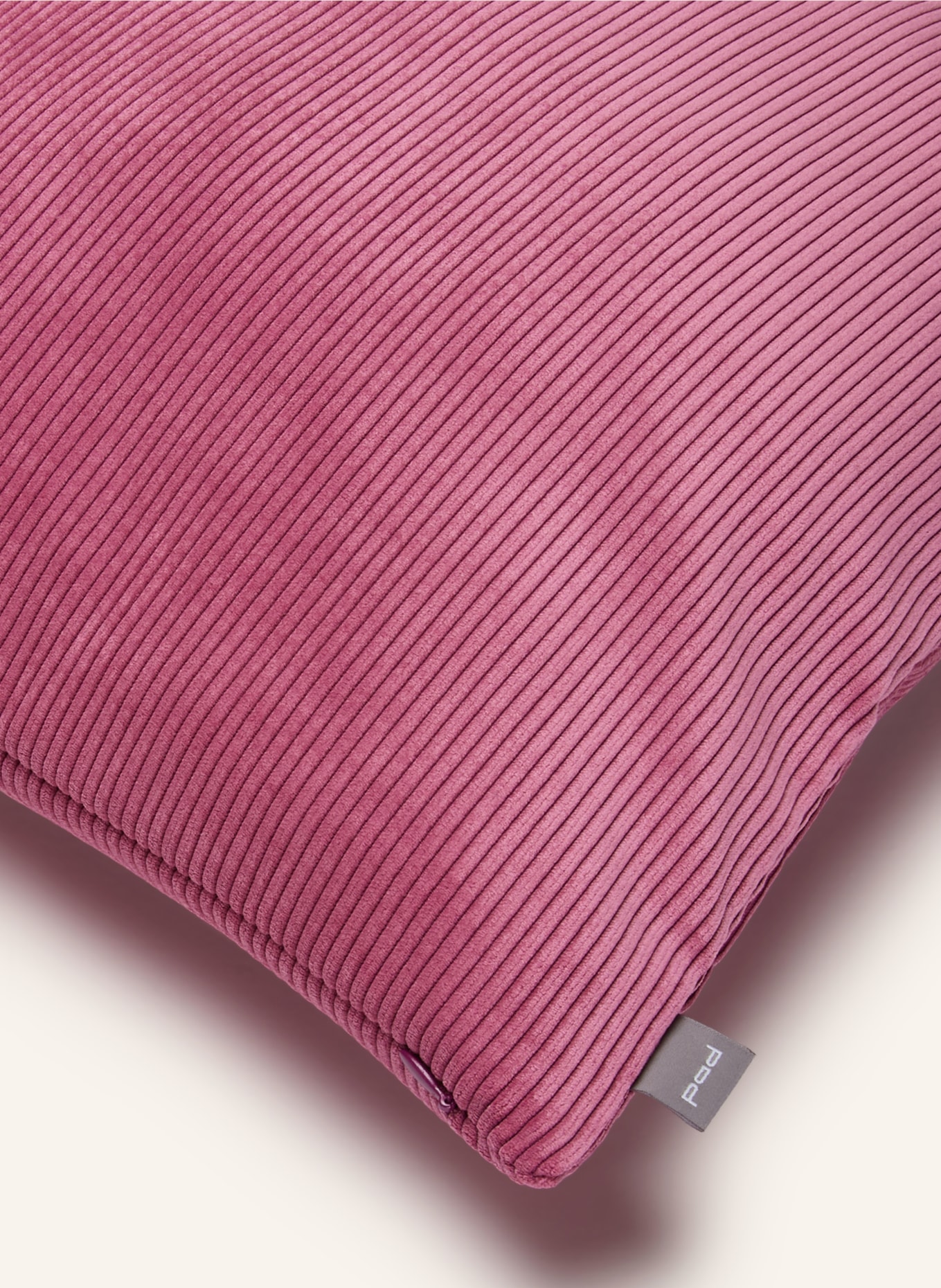 PAD Sierkussenhoes CASUAL van corduroy: VIEUX ROSE