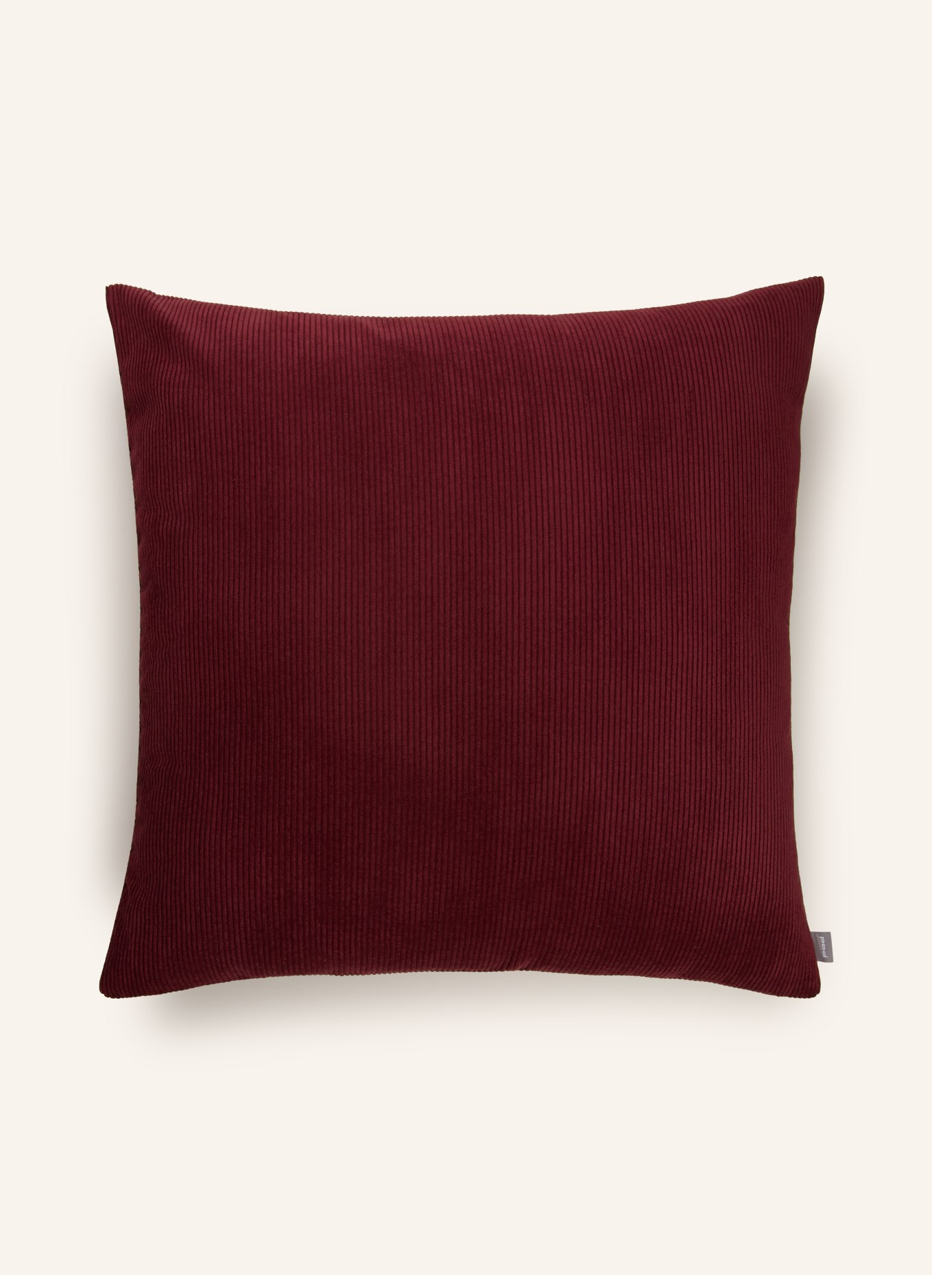 PAD Sierkussenhoes CASUAL: DONKERROOD