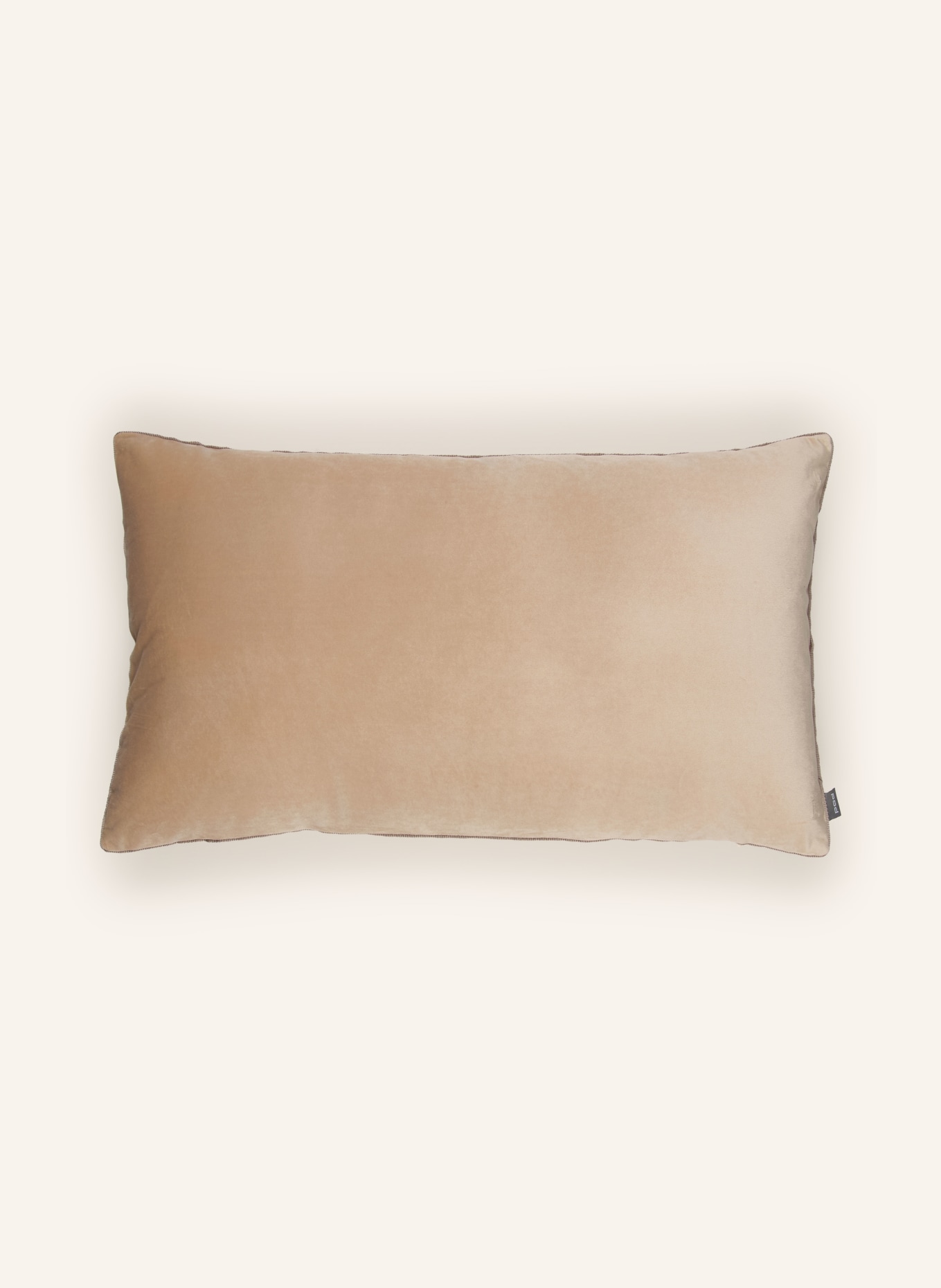 PAD Dekokissenhülle ELEGANCE aus Samt: BEIGE