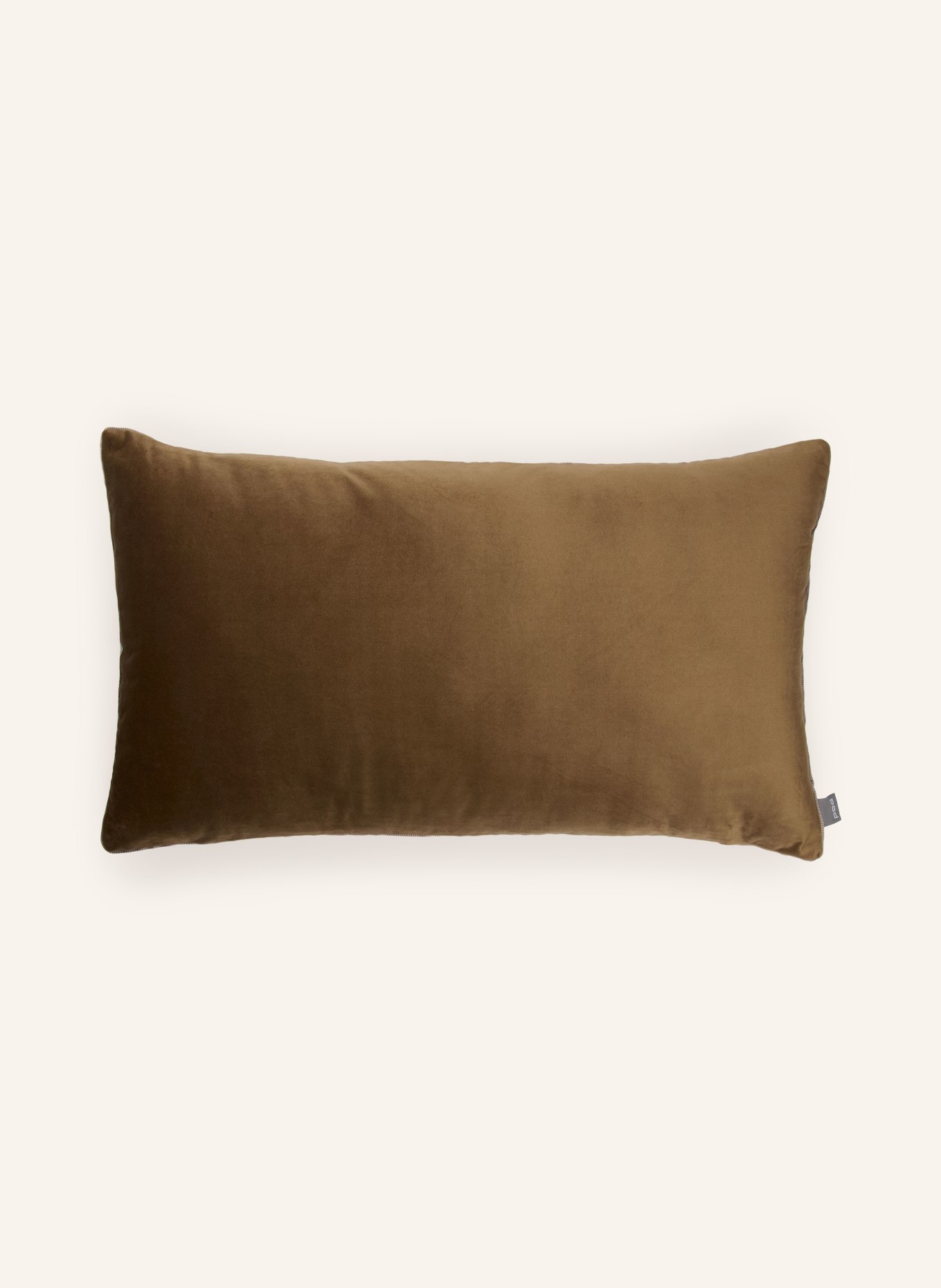 PAD ELEGANCE Decorative cushion cover, Velvet: TAUPE