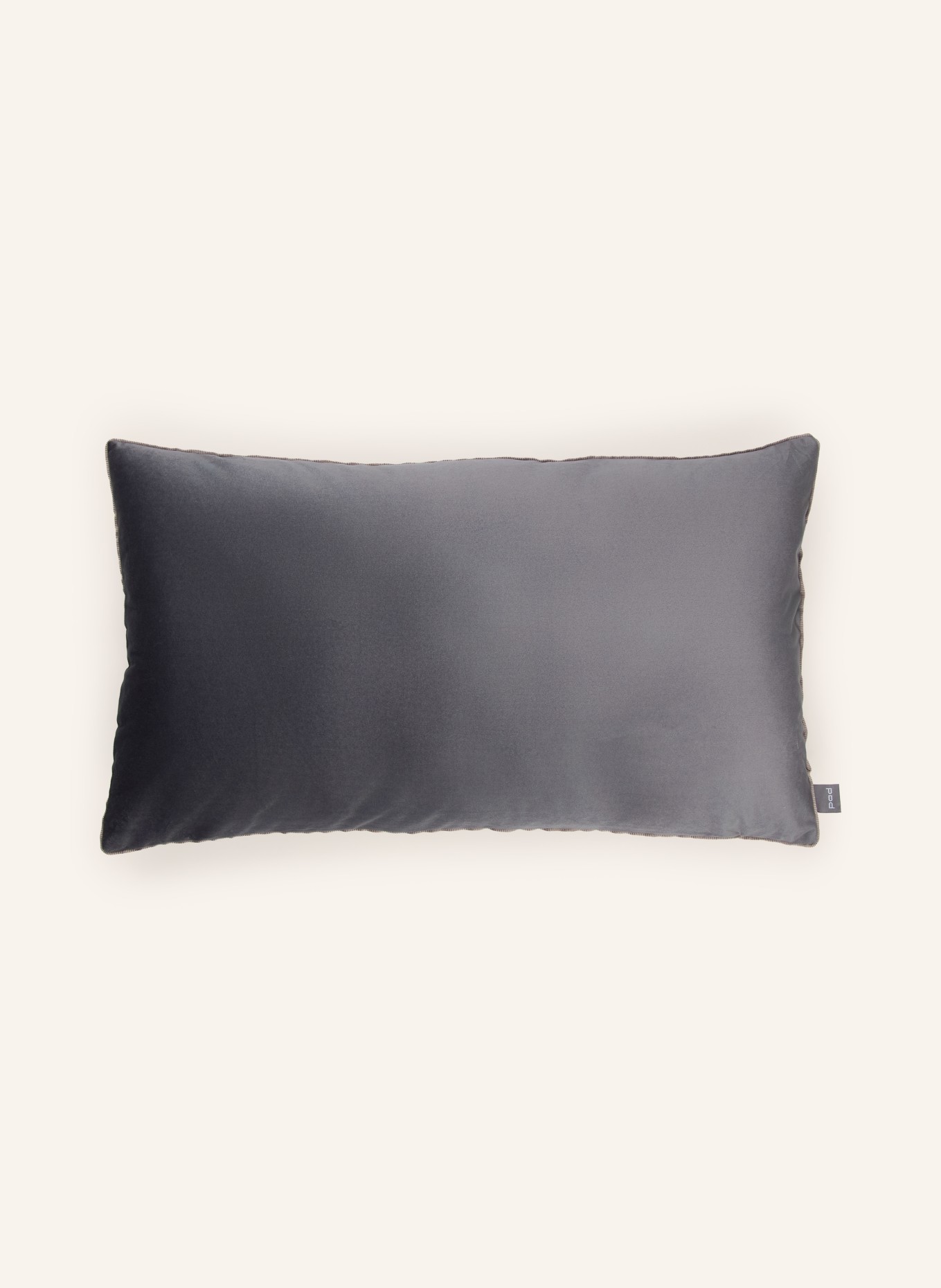 PAD ELEGANCE Decorative cushion cover, Velvet: GRAY