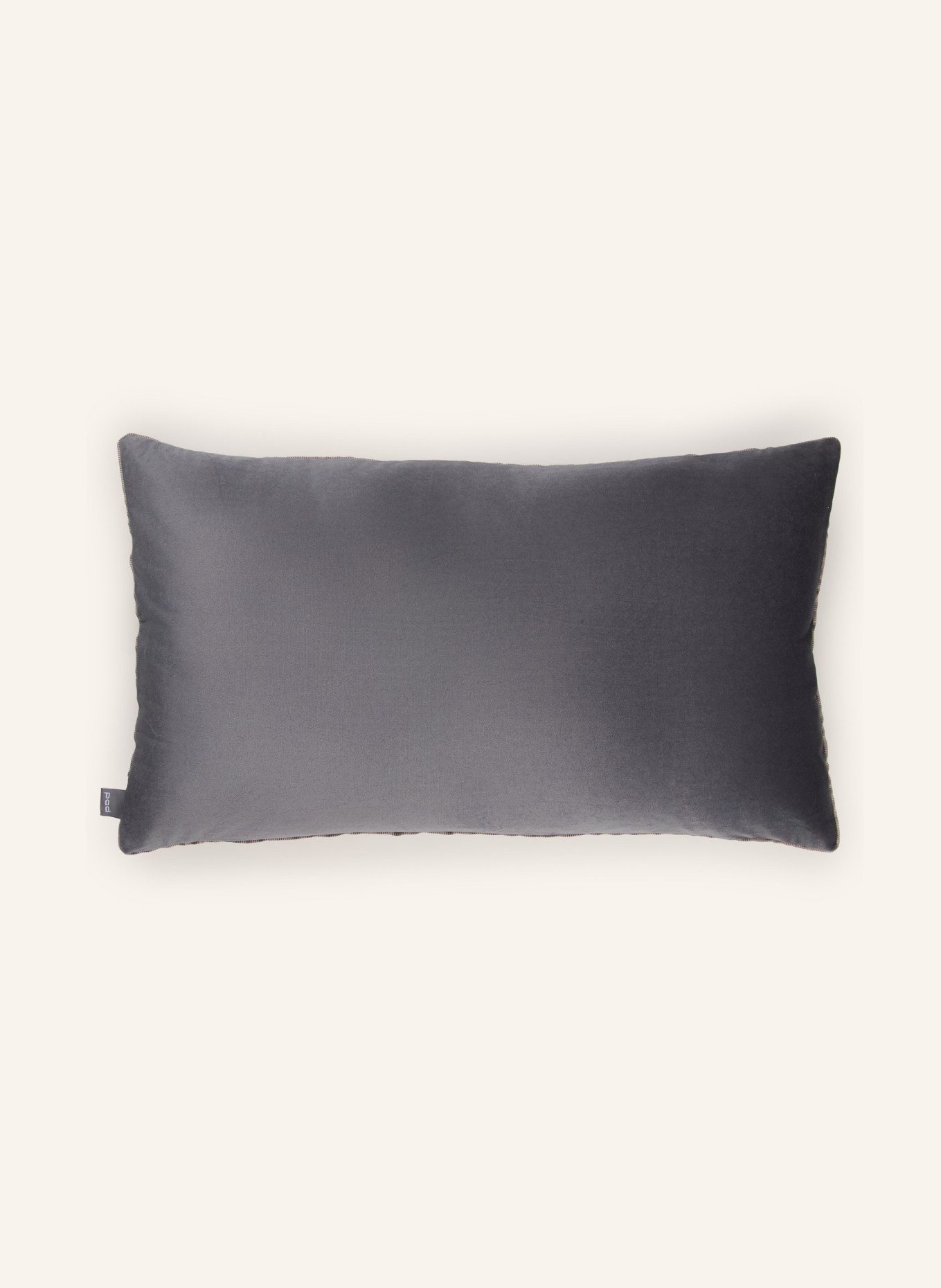 PAD ELEGANCE Decorative cushion cover, Velvet: GRAY