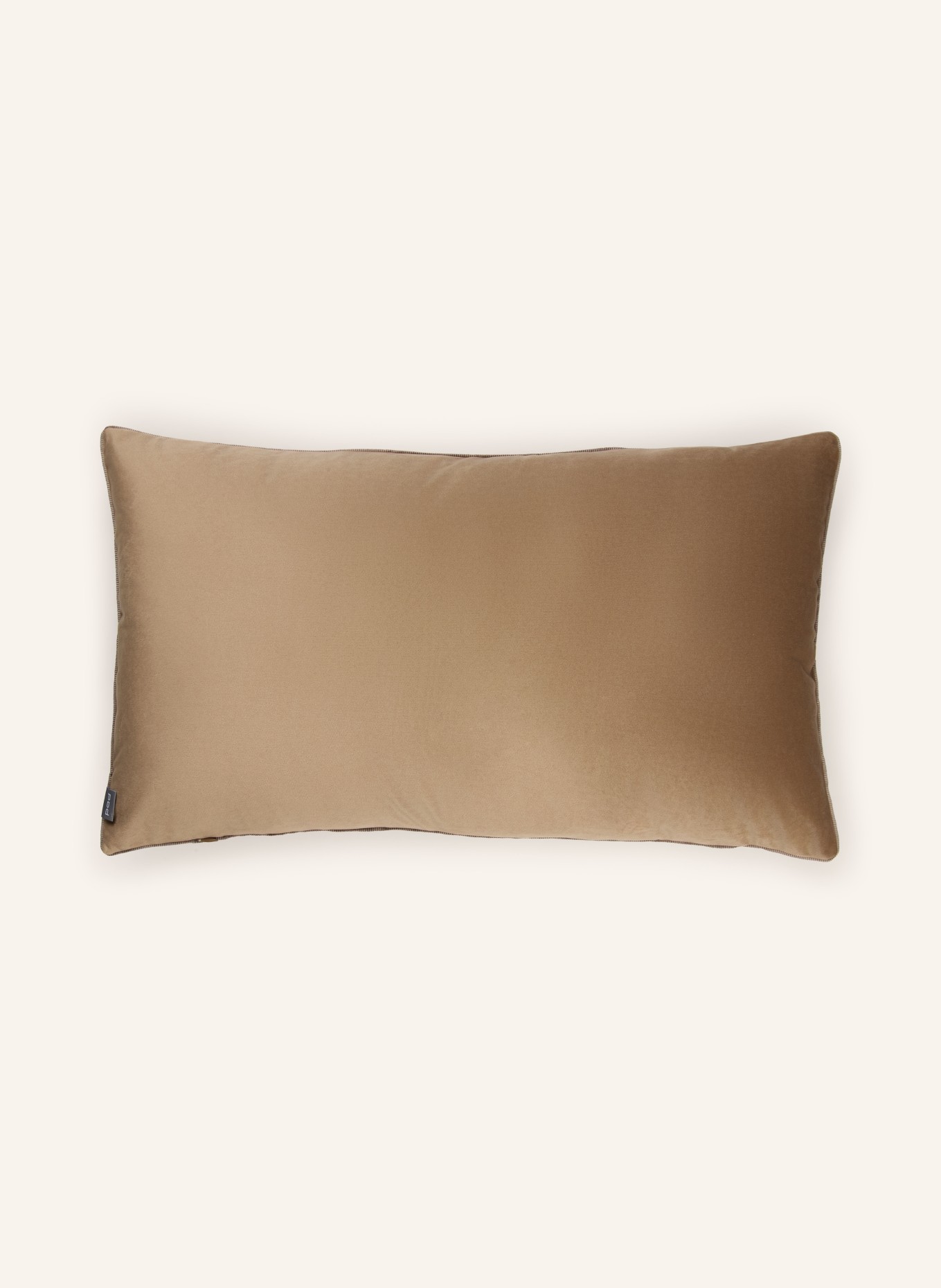PAD Housse de coussin décorative ELEGANCE en velours: BEIGE
