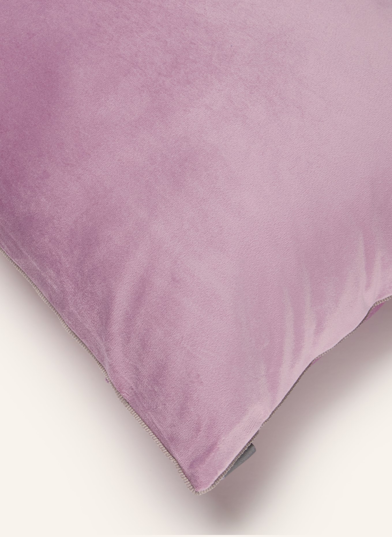 PAD Housse de coussin décorative ELEGANCE en velours: VIEUX ROSE
