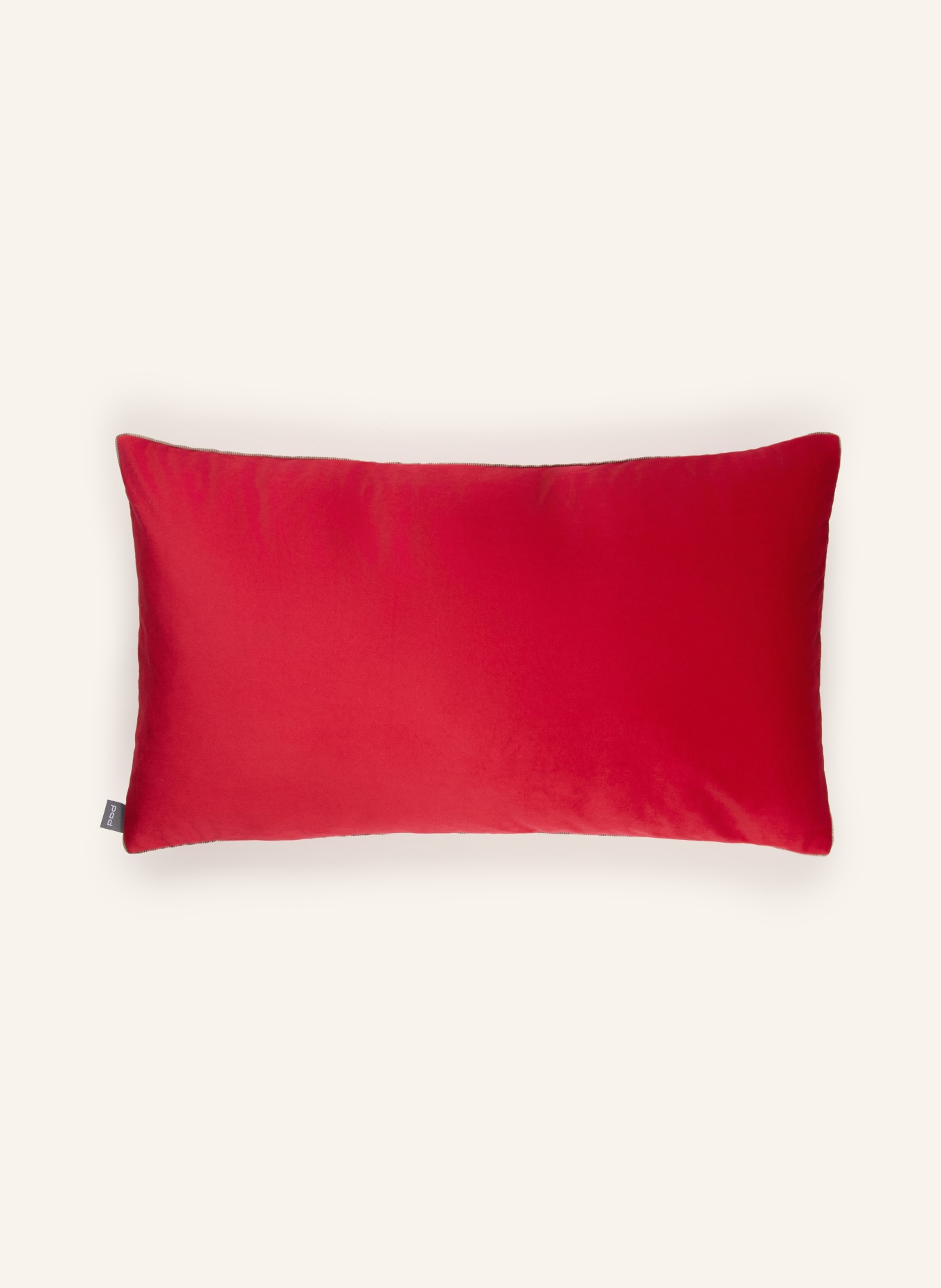 PAD ELEGANCE Decorative cushion cover, Velvet: RED