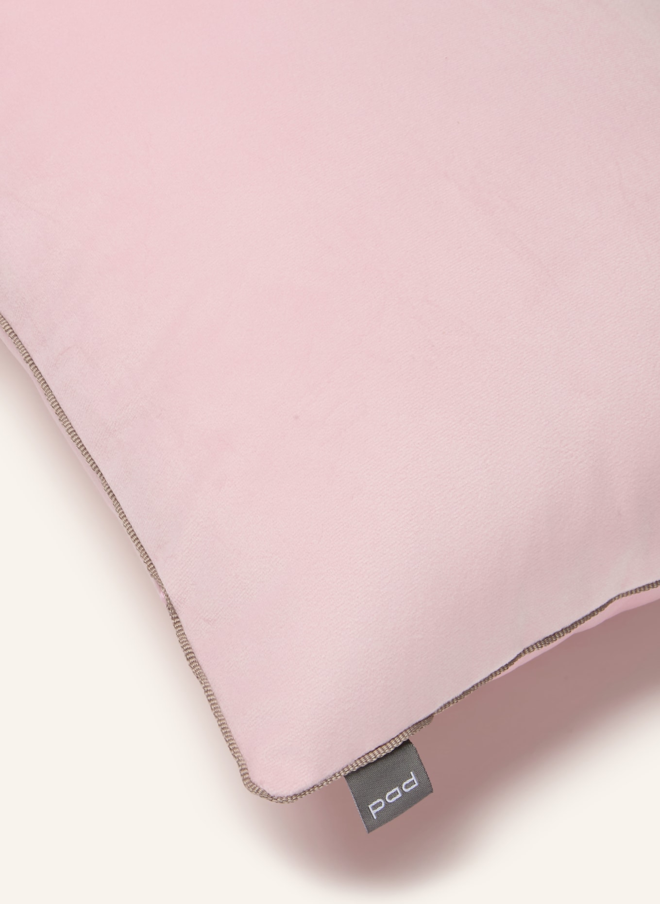 PAD ELEGANCE Decorative cushion cover, Velvet: ROSE