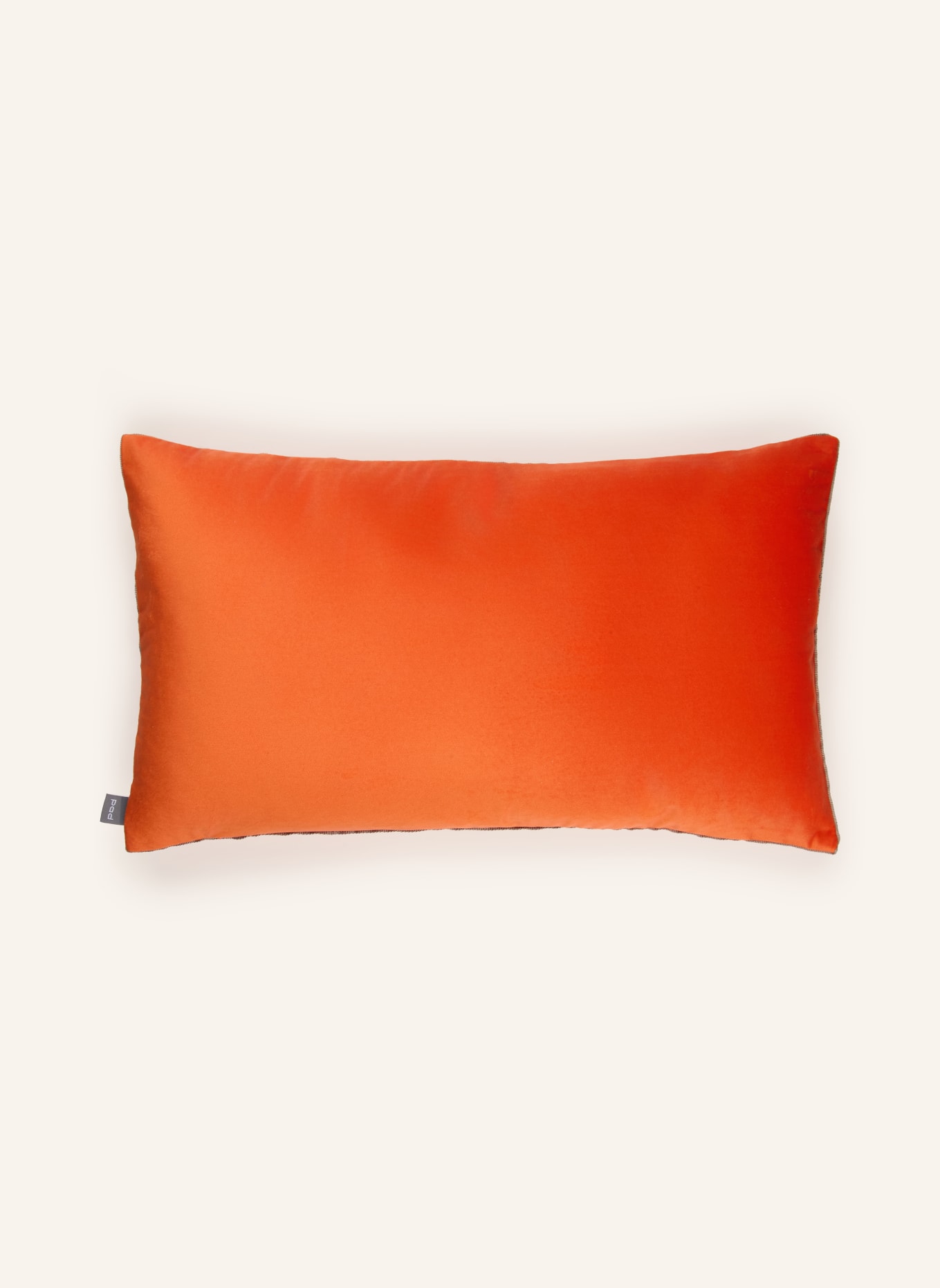 PAD ELEGANCE Decorative cushion cover, Velvet: ORANGE