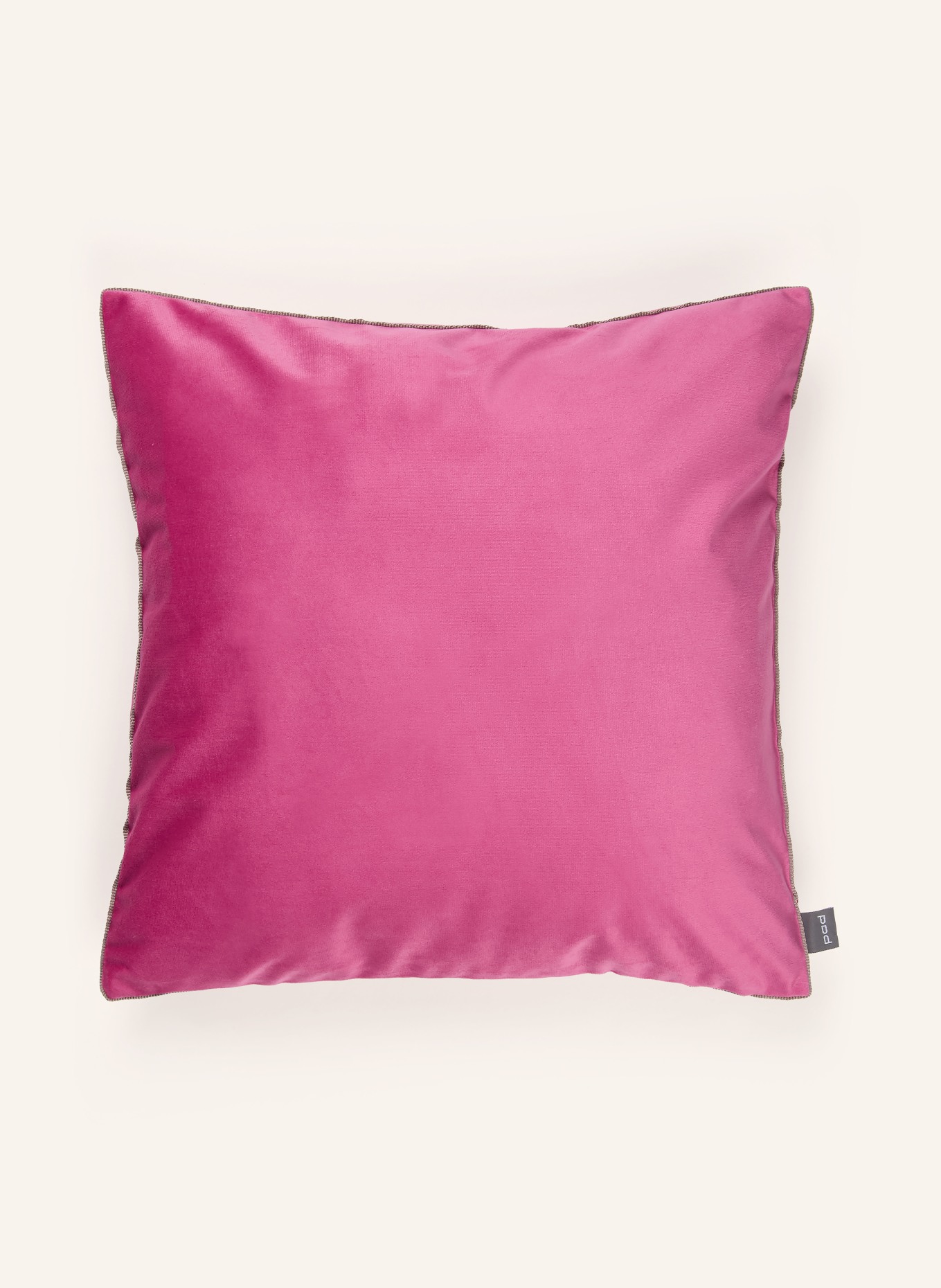 PAD ELEGANCE Decorative cushion cover, Velvet: PINK