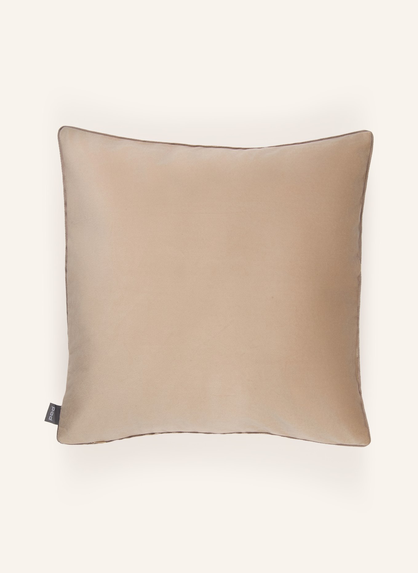 PAD Housse de coussin décorative ELEGANCE en velours: ROSE