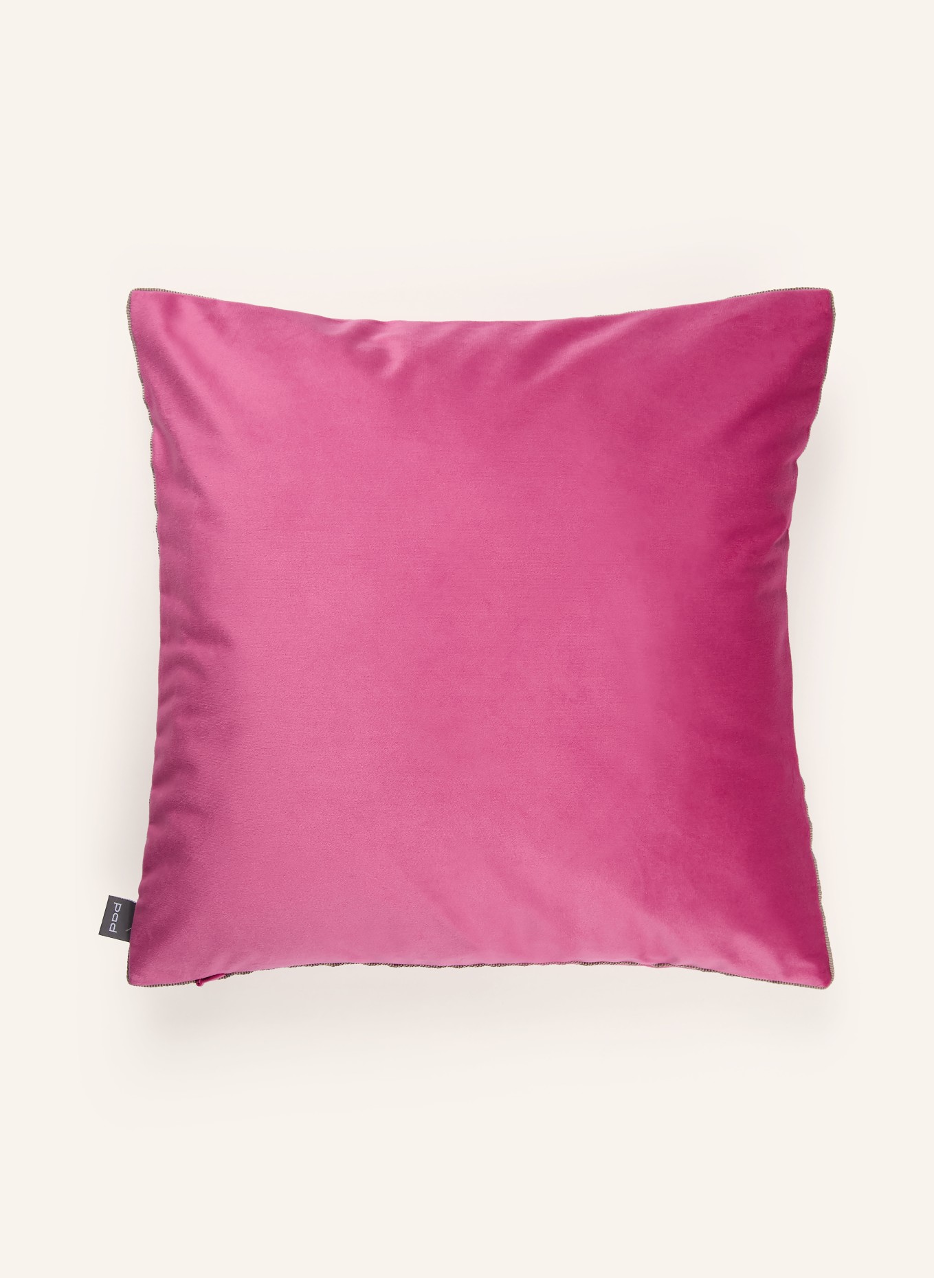 PAD ELEGANCE Decorative cushion cover, Velvet: PINK